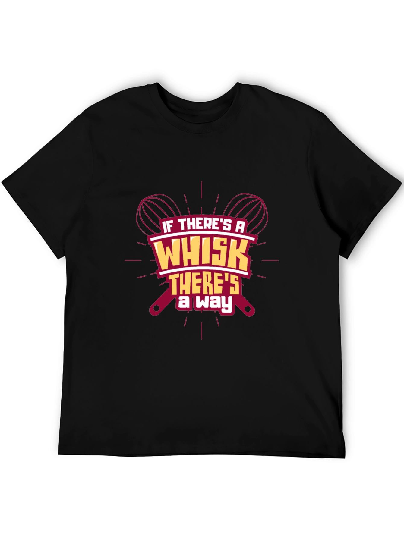 Whisk Way T-Shirt: Bakers Humor Tee