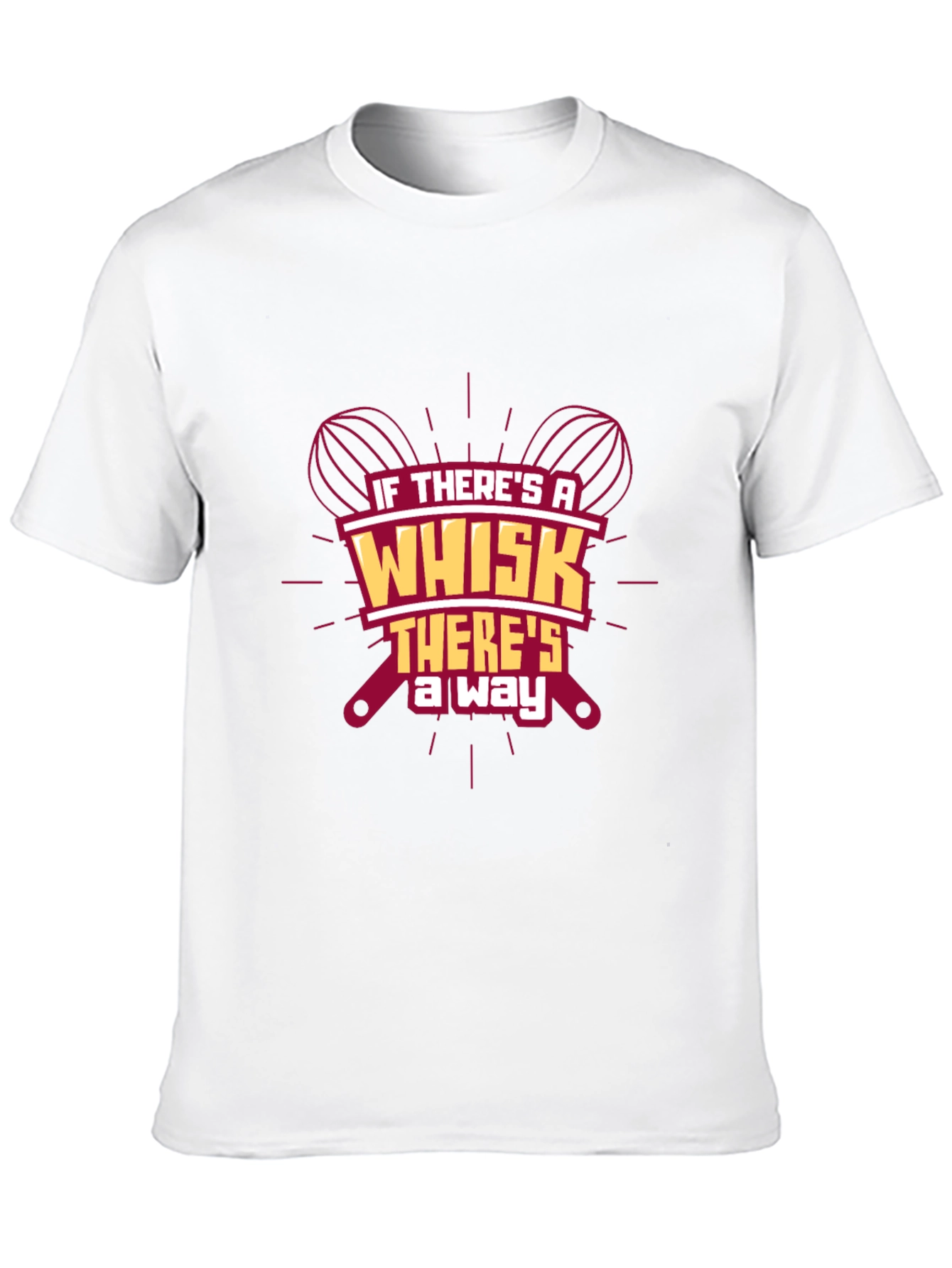 Whisk Way T-Shirt: Bakers Humor Tee