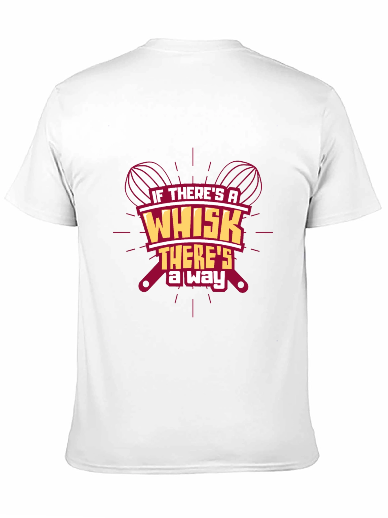 Whisk Way T-Shirt: Bakers Humor Tee