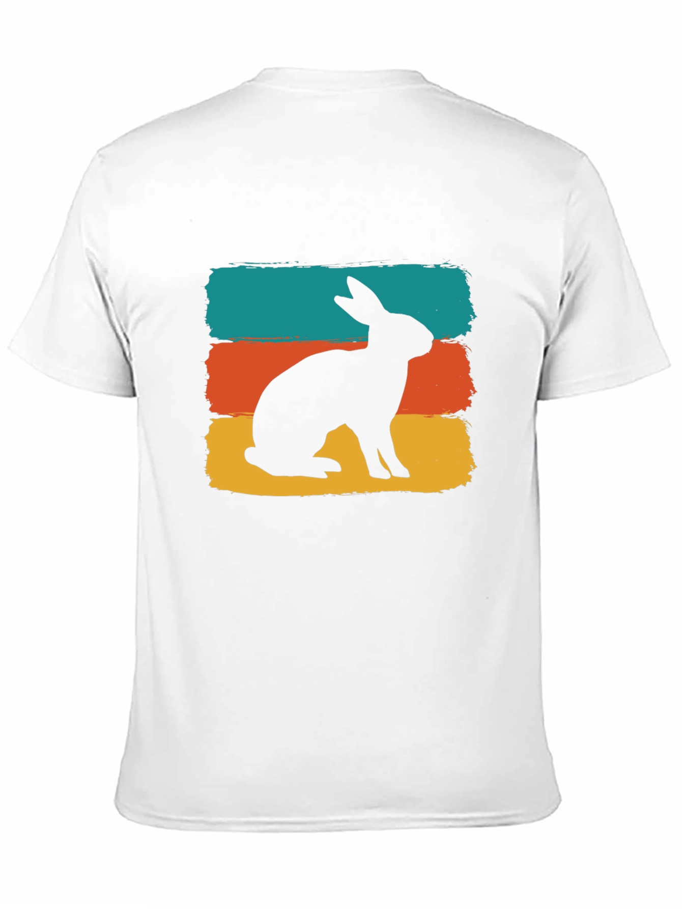 Retro Rabbit Silhouette T-Shirt