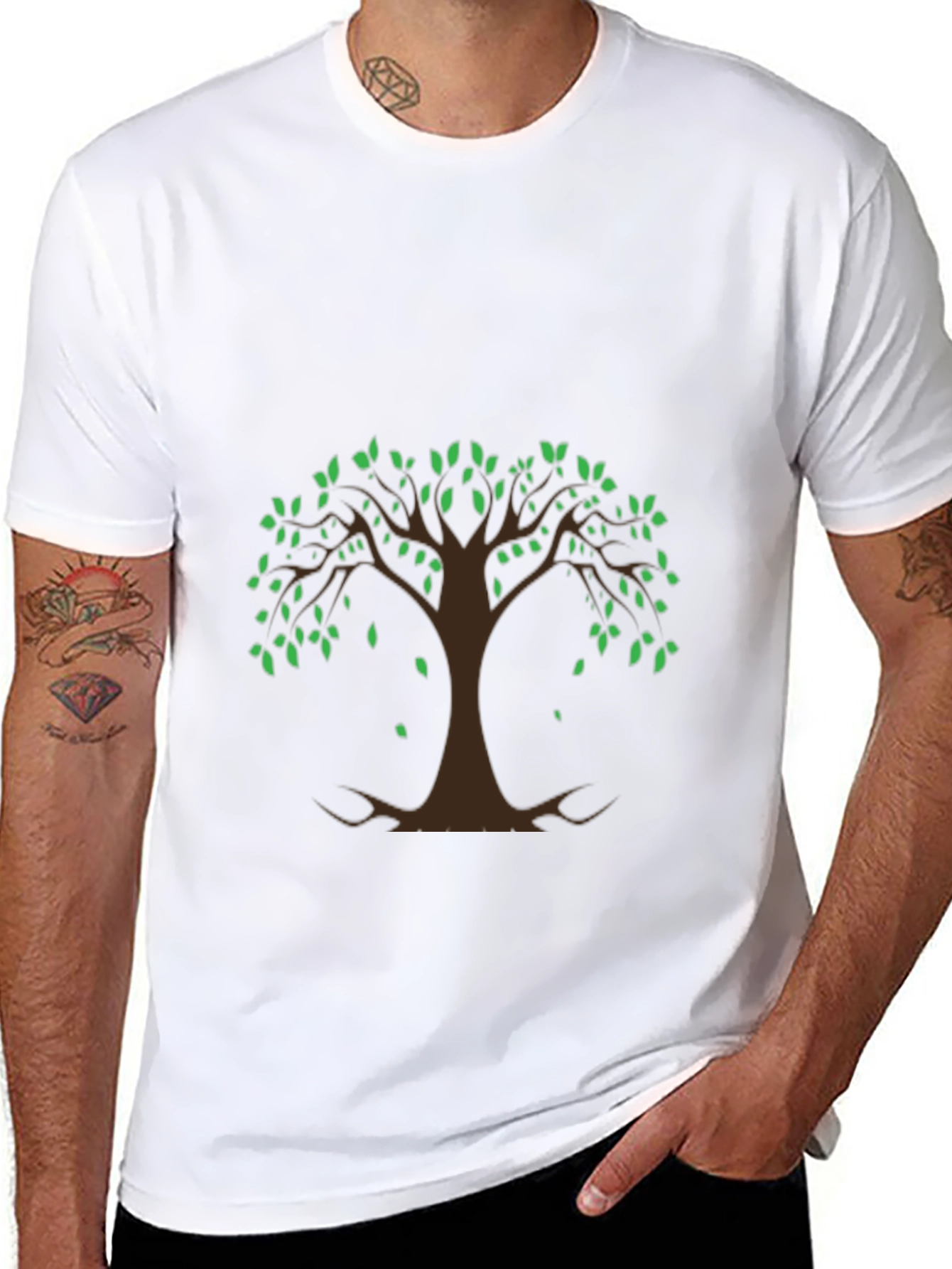Tree of Life Graphic Tee - Nature Inspired Design