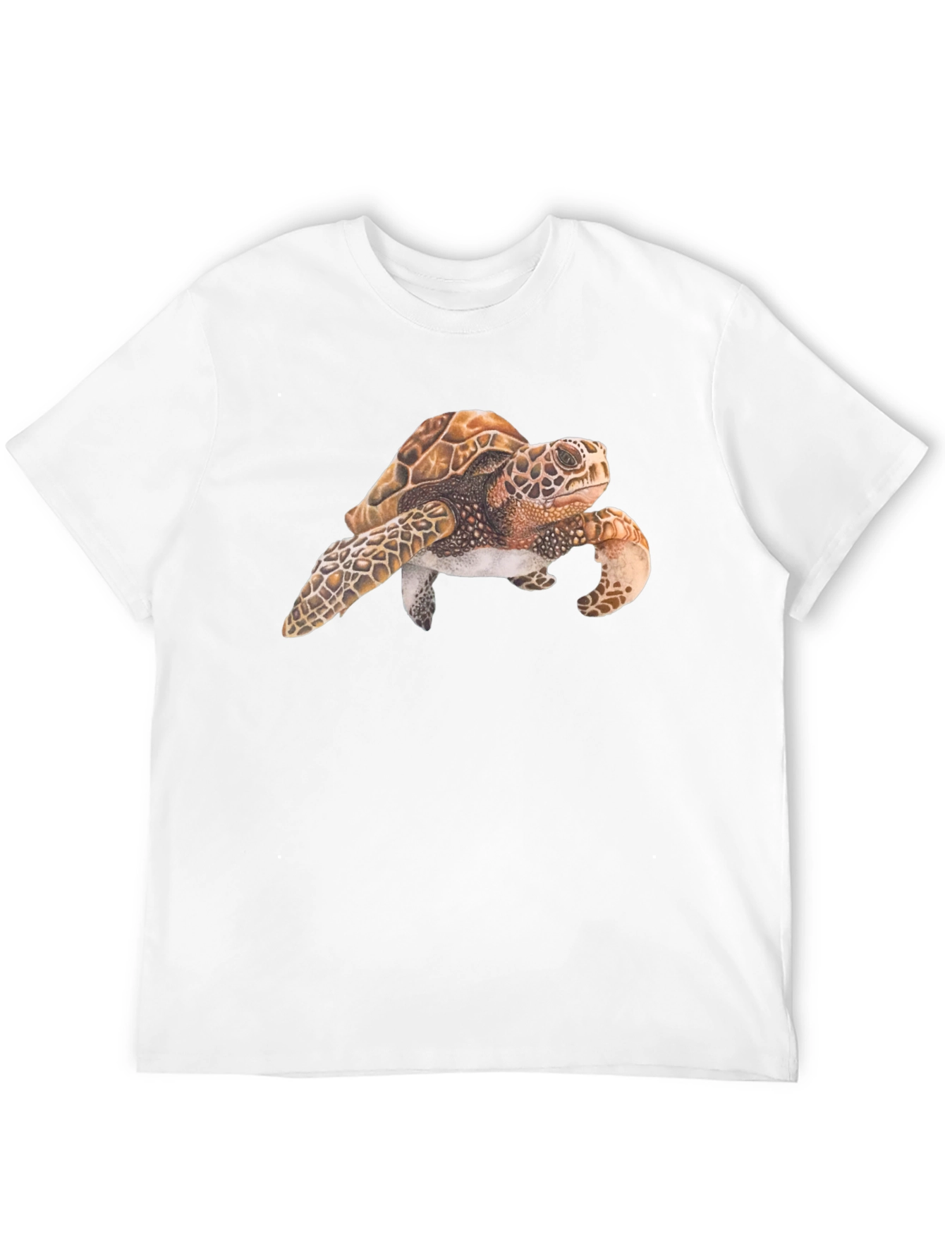 Sea Turtle Graphic Black T-Shirt