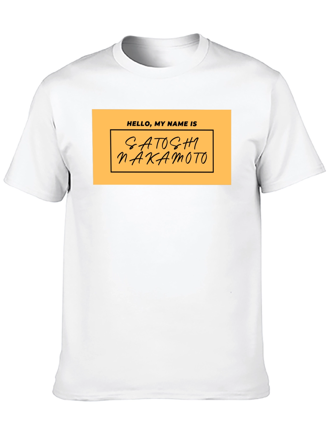 Satoshi Nakamoto T-Shirt - Crypto Founder Tribute Tee