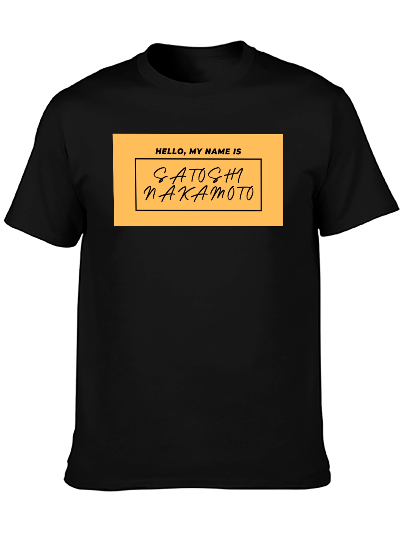 Satoshi Nakamoto T-Shirt - Crypto Founder Tribute Tee