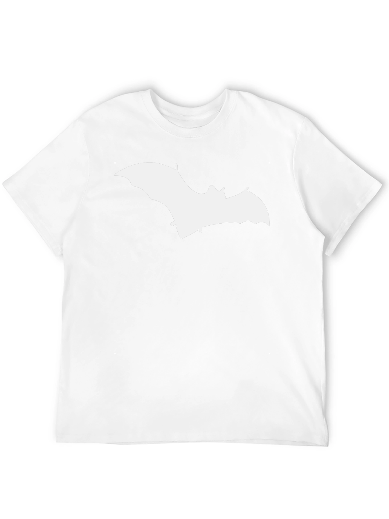Bat Graphic Tee - Modern Style Black T-Shirt