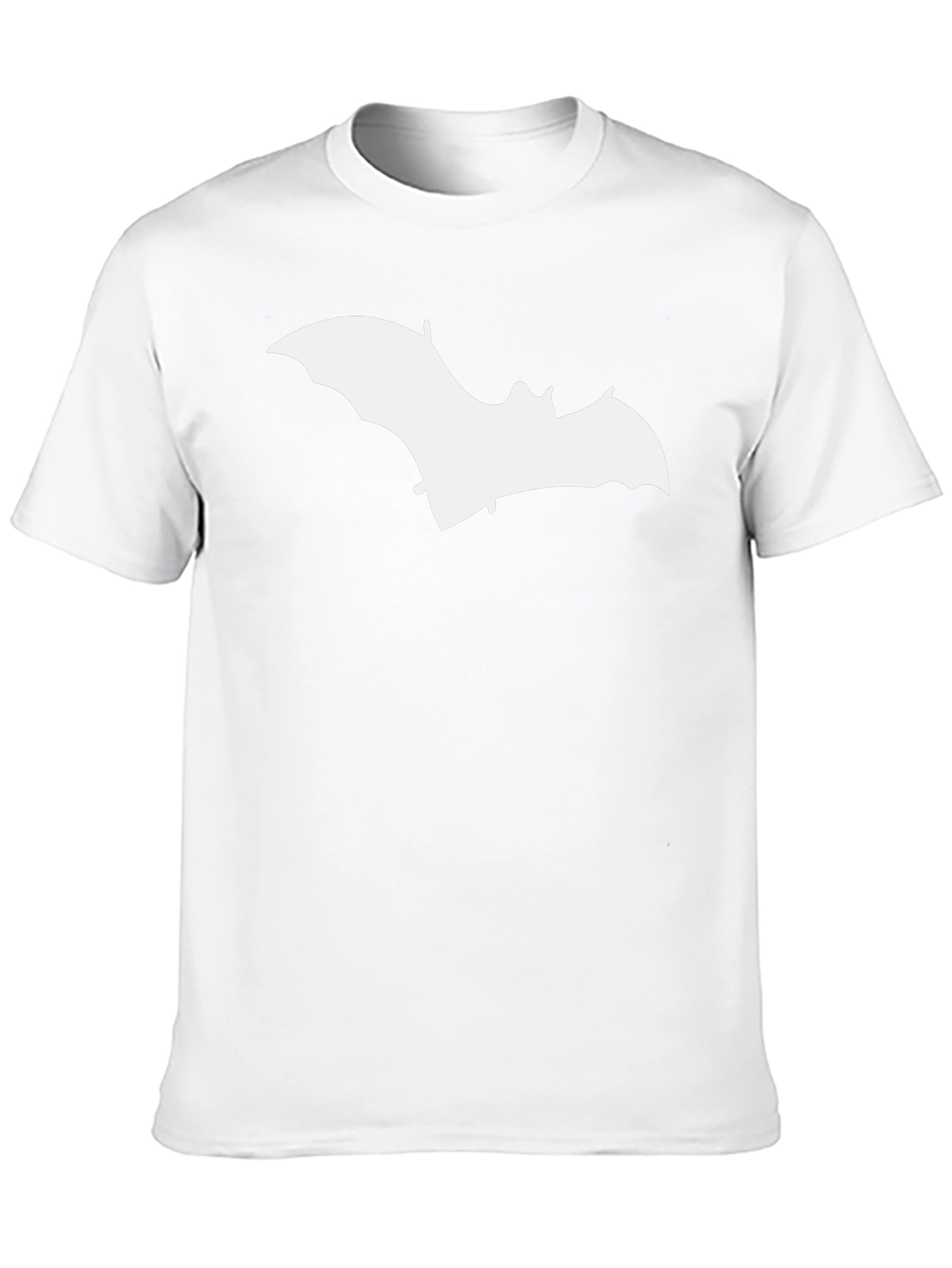 Bat Graphic Tee - Modern Style Black T-Shirt