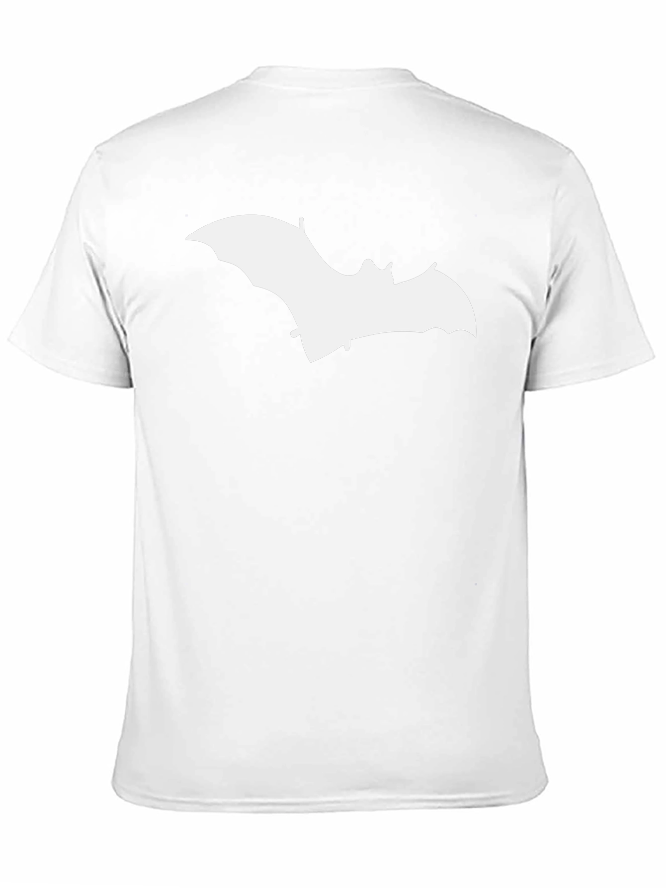 Bat Graphic Tee - Modern Style Black T-Shirt