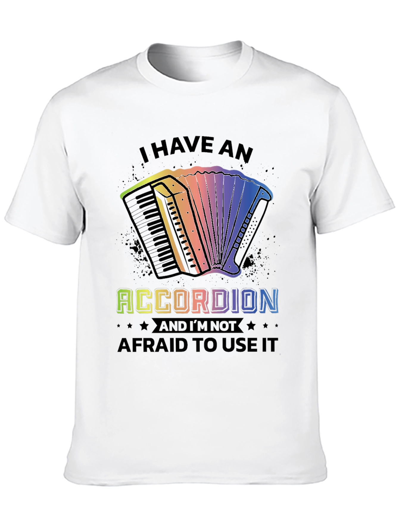 Accordion T-Shirt - Music Lover Tee