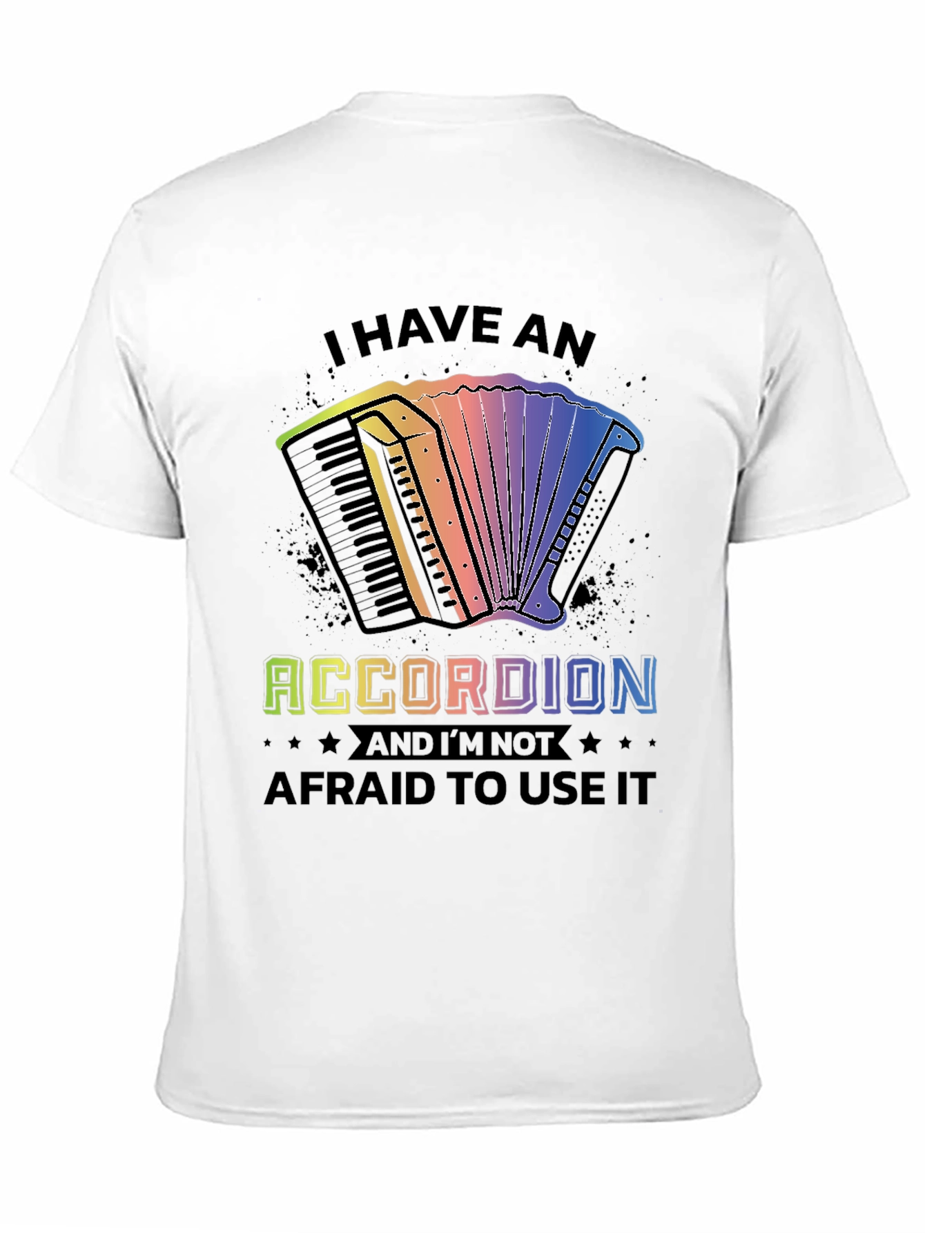 Accordion T-Shirt - Music Lover Tee