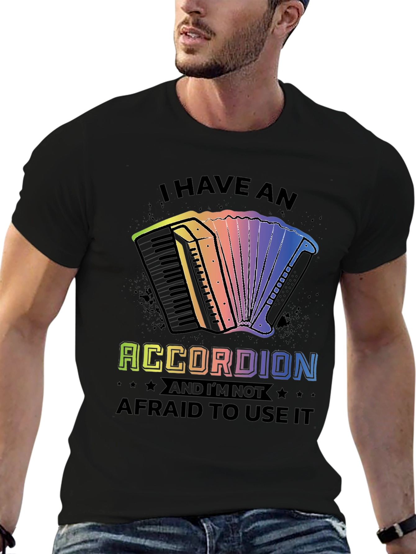 Accordion T-Shirt - Music Lover Tee