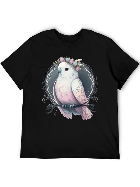 Floral Crown Cockatoo Graphic Tee