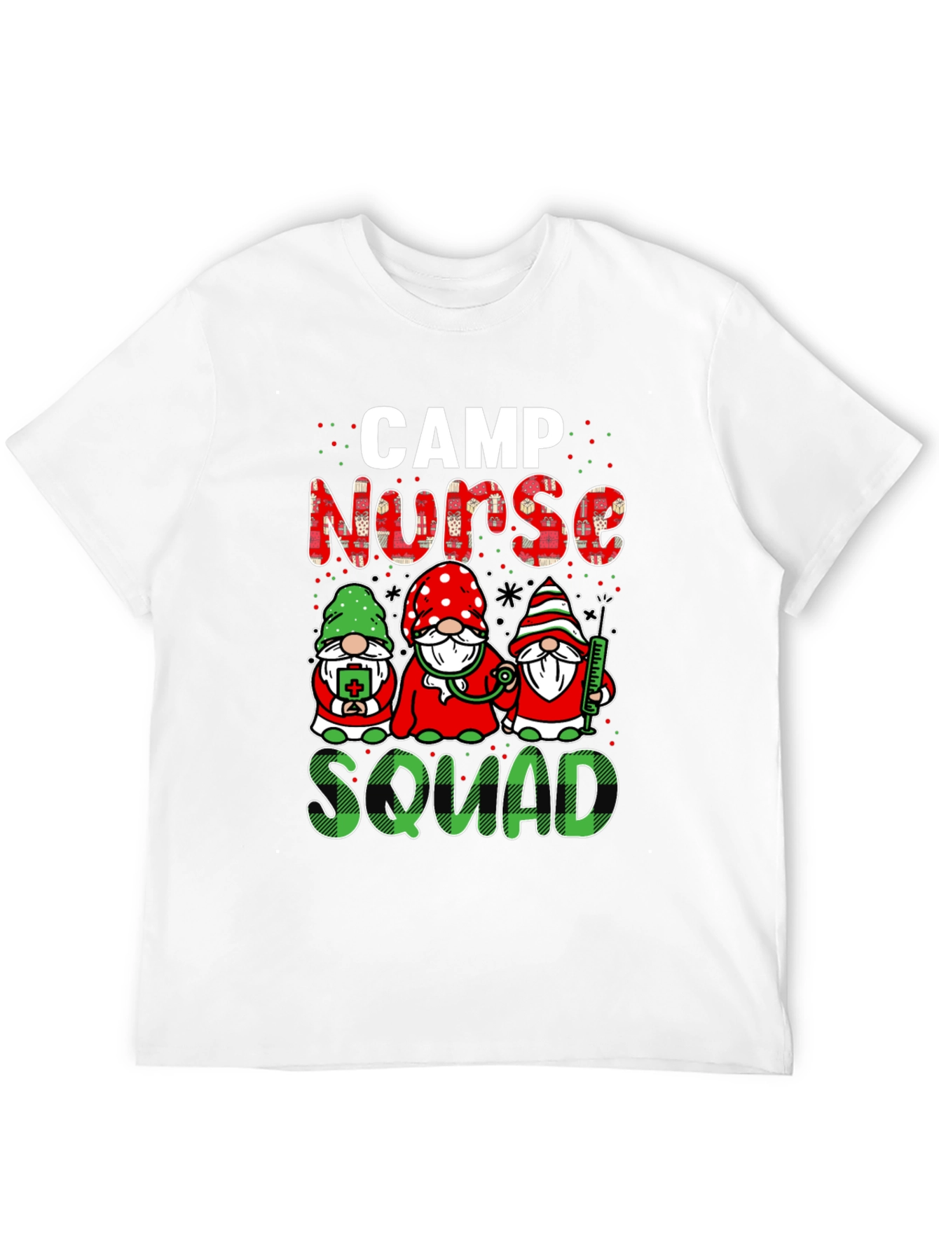 Camp Nurse Squad Graphic T-Shirt