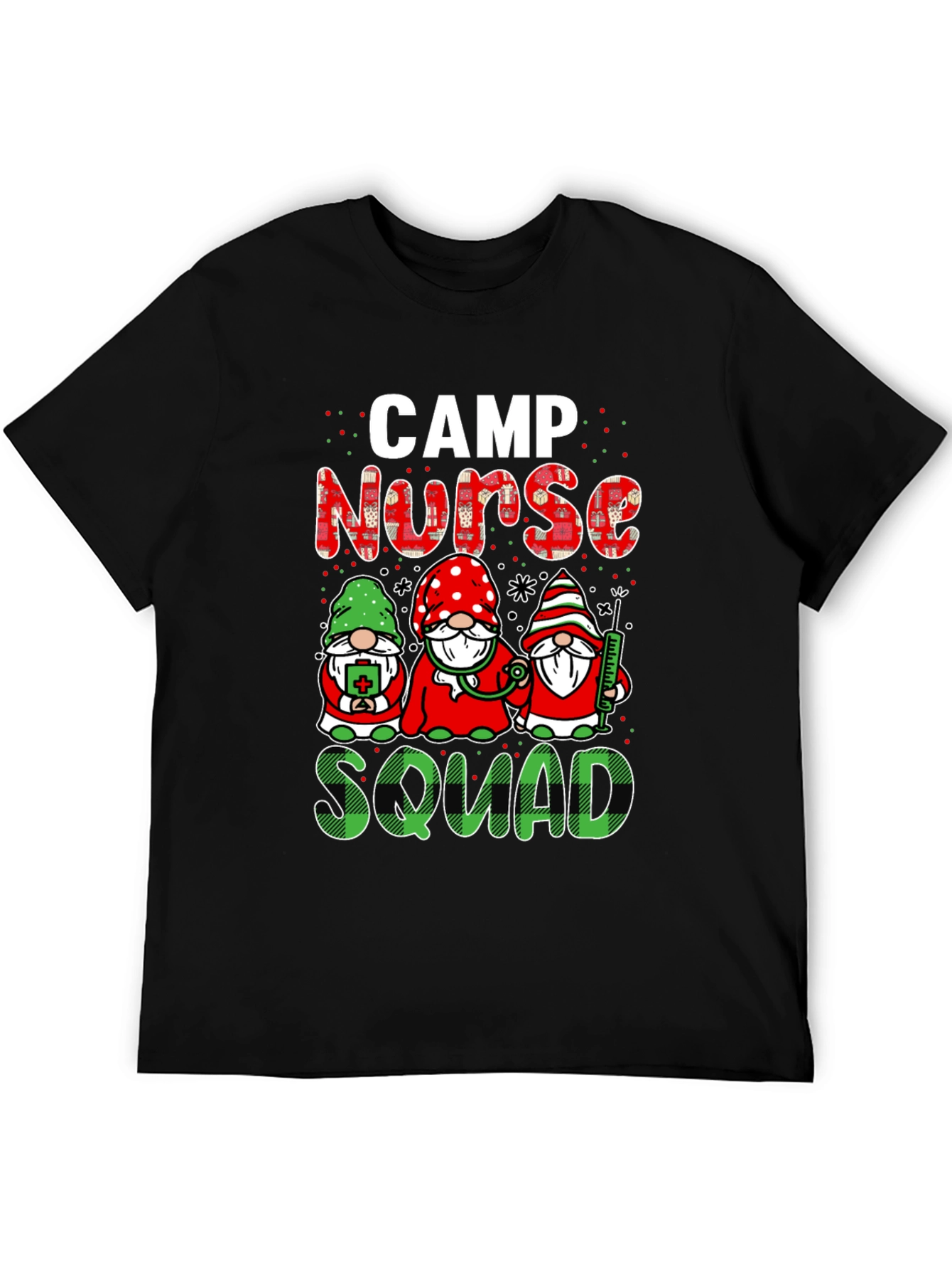 Camp Nurse Squad Graphic T-Shirt