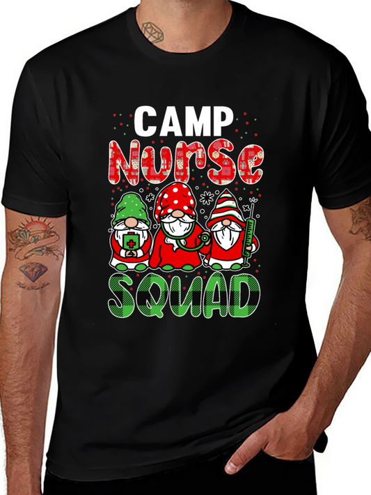 Camp Nurse Squad Graphic T-Shirt