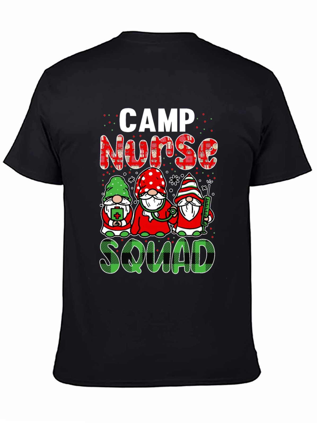 Camp Nurse Squad Graphic T-Shirt