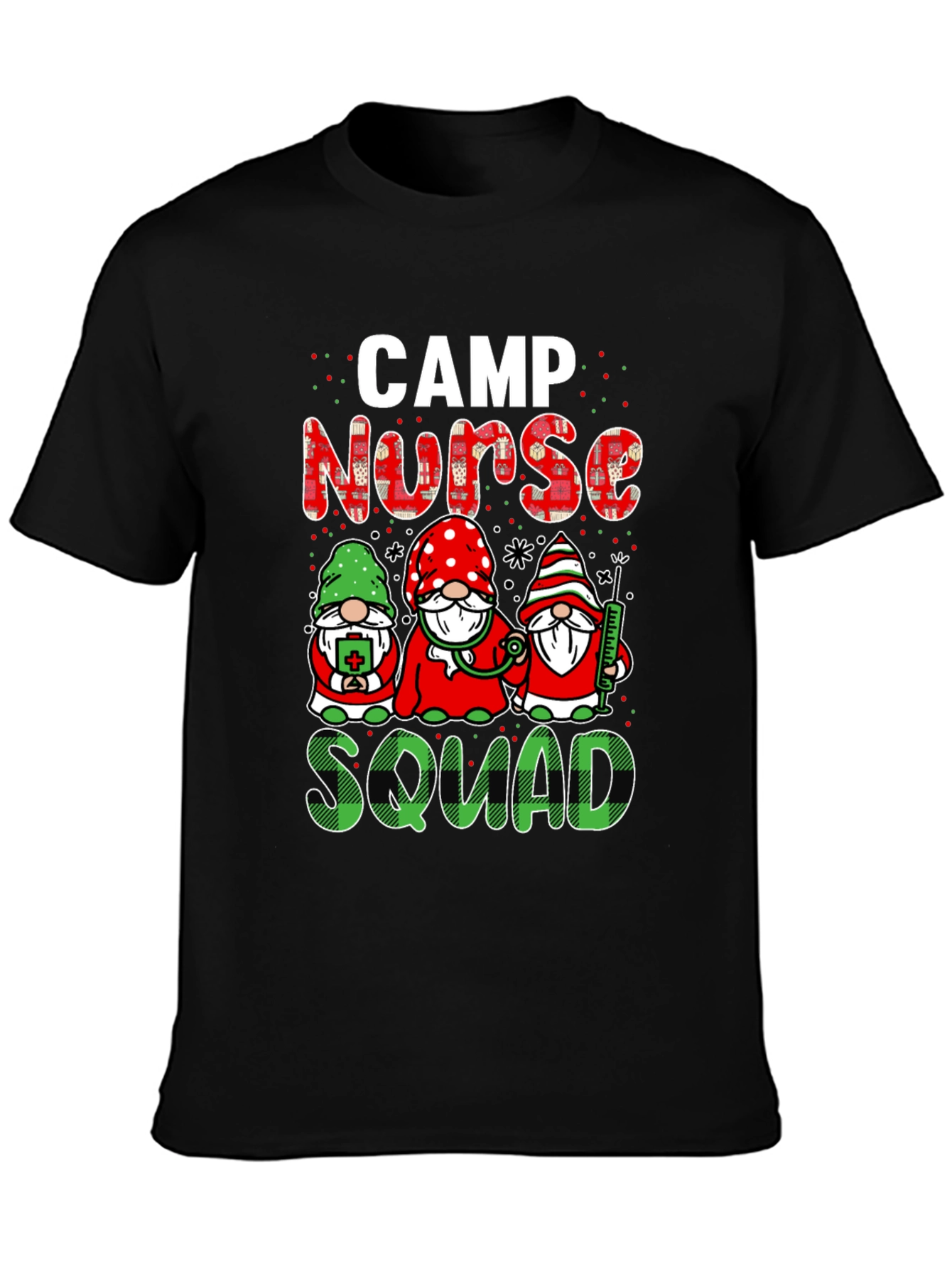 Camp Nurse Squad Graphic T-Shirt