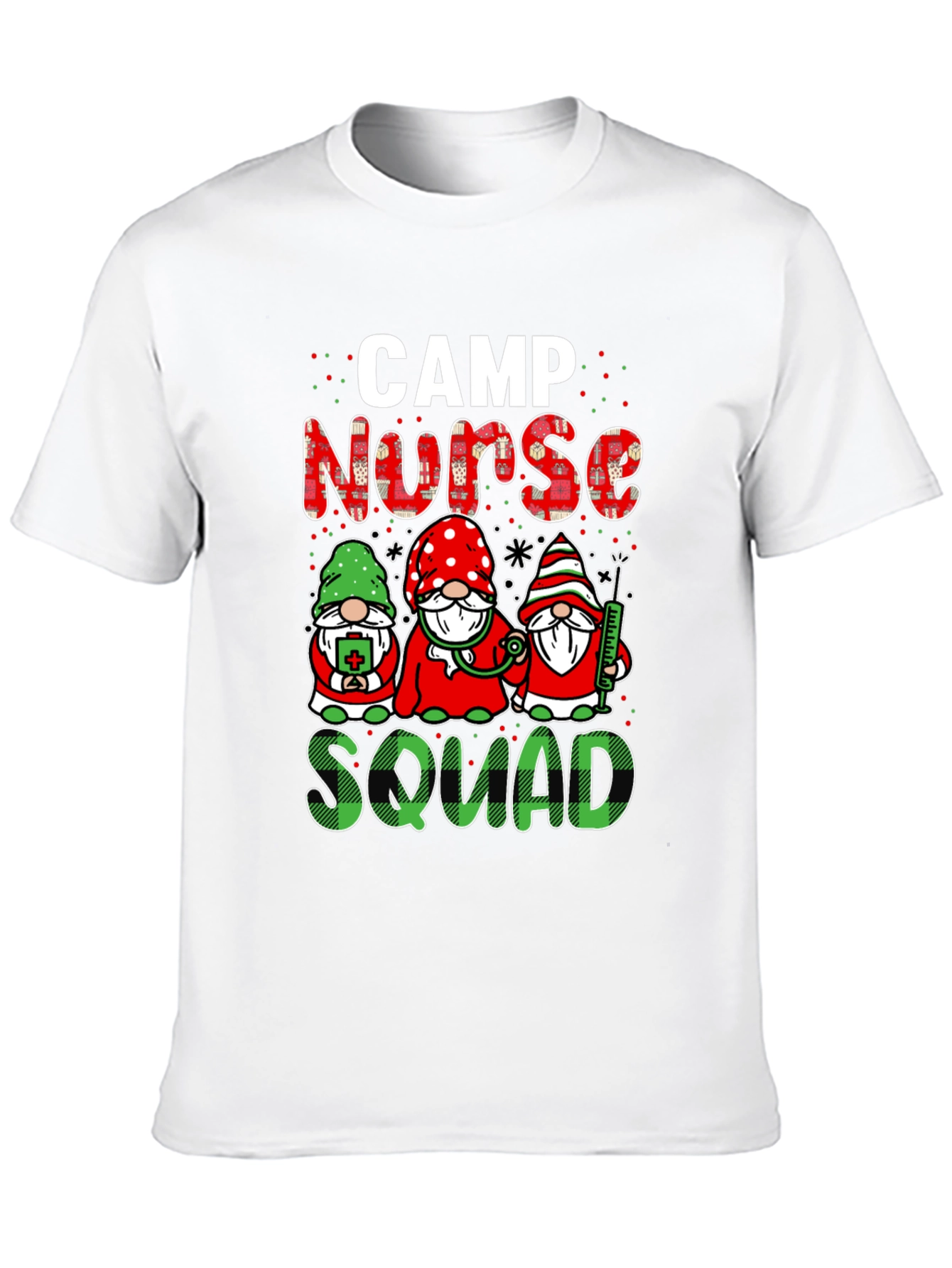 Camp Nurse Squad Graphic T-Shirt
