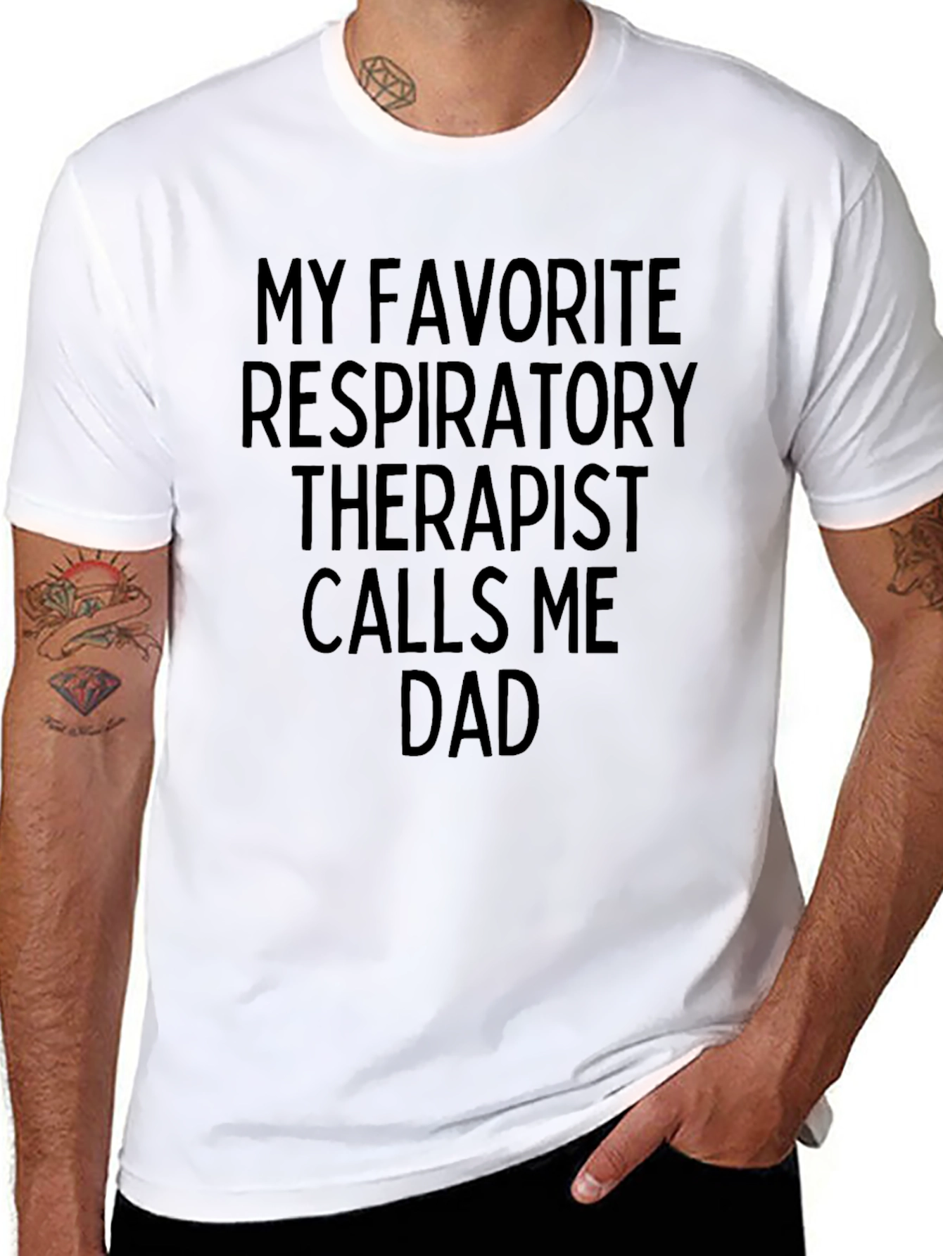 Respiratory Therapist Dad T-Shirt