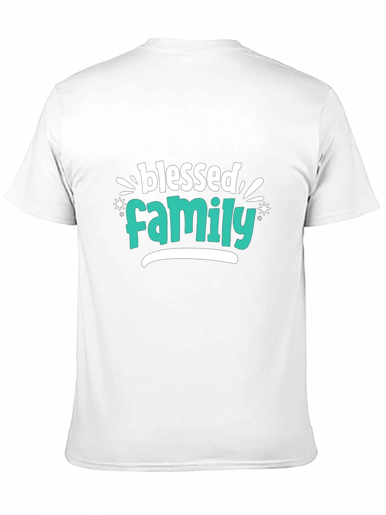Blessed Family Graphic Tee - Stylish Comfort