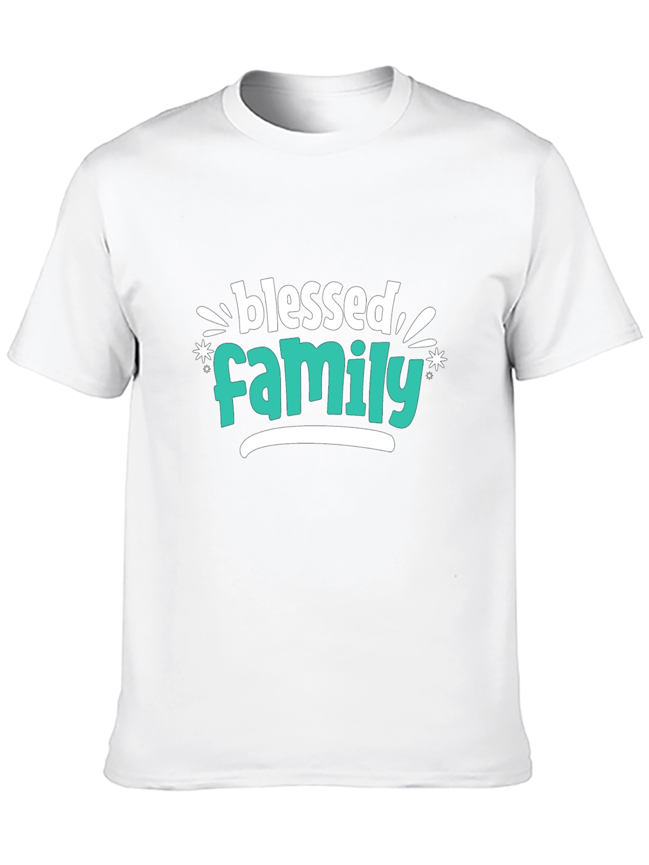 Blessed Family Graphic Tee - Stylish Comfort