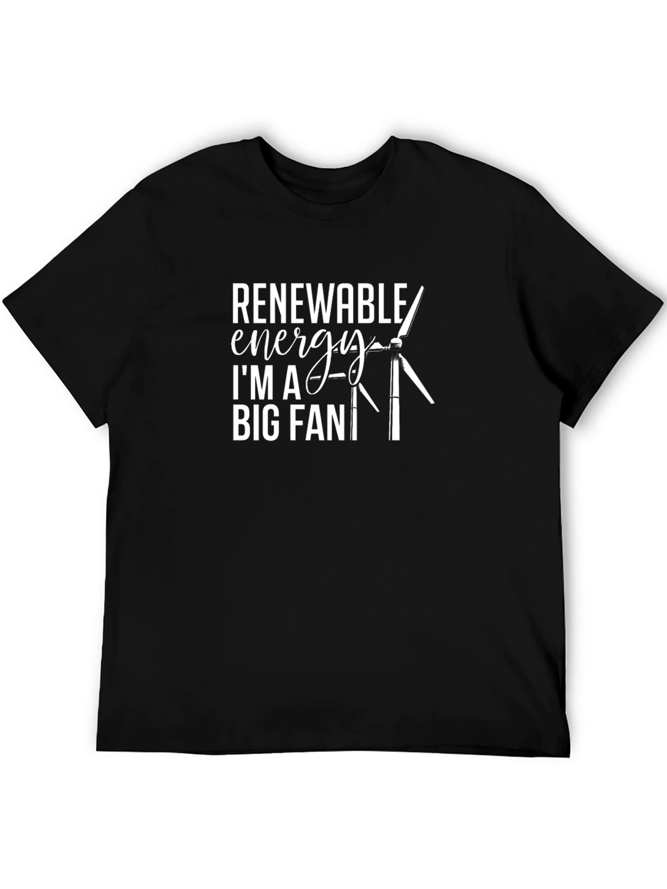 Renewable Energy Big Fan Graphic Tee