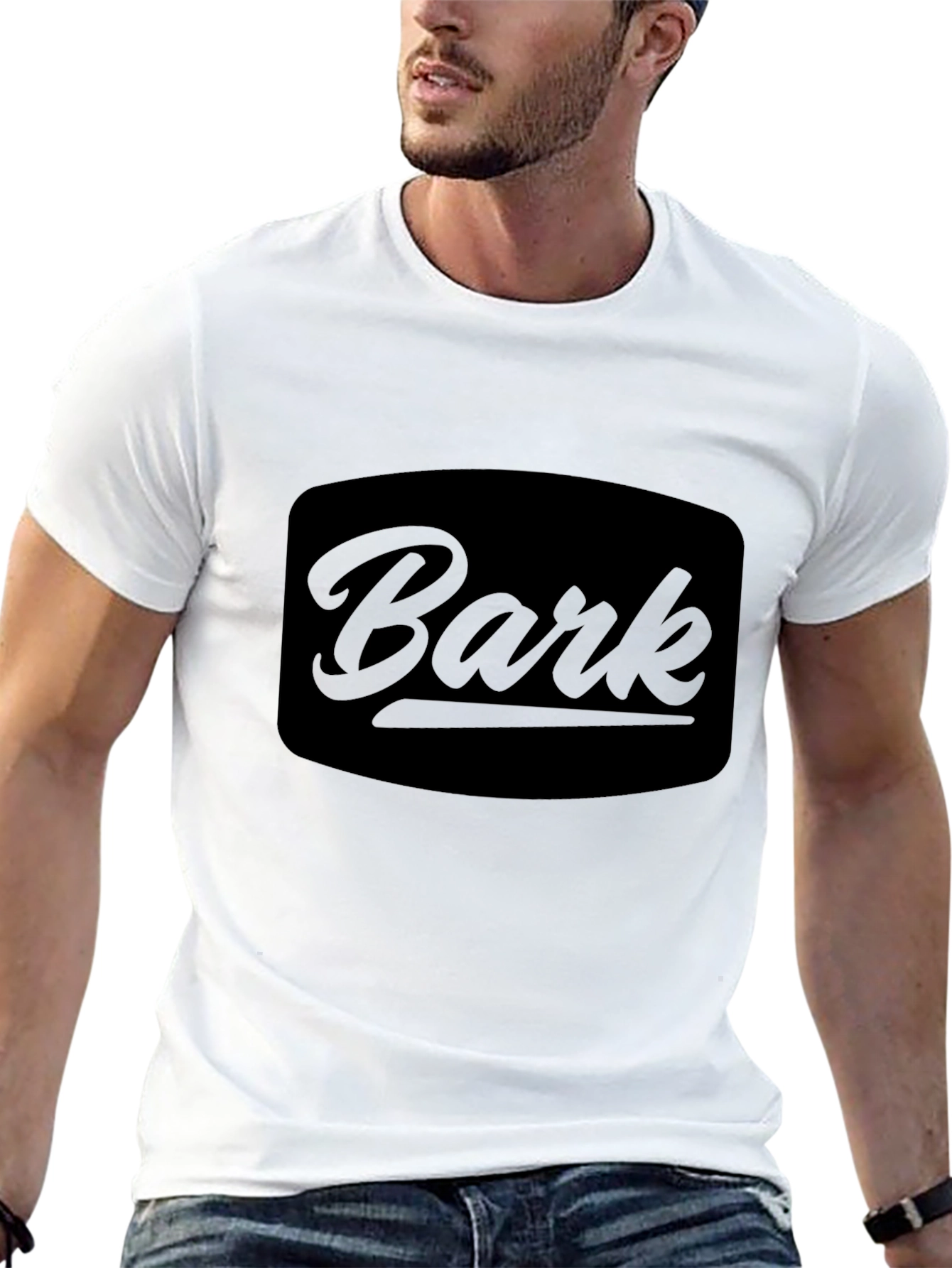 Bark Graphic T-Shirt - Casual Everyday Wear