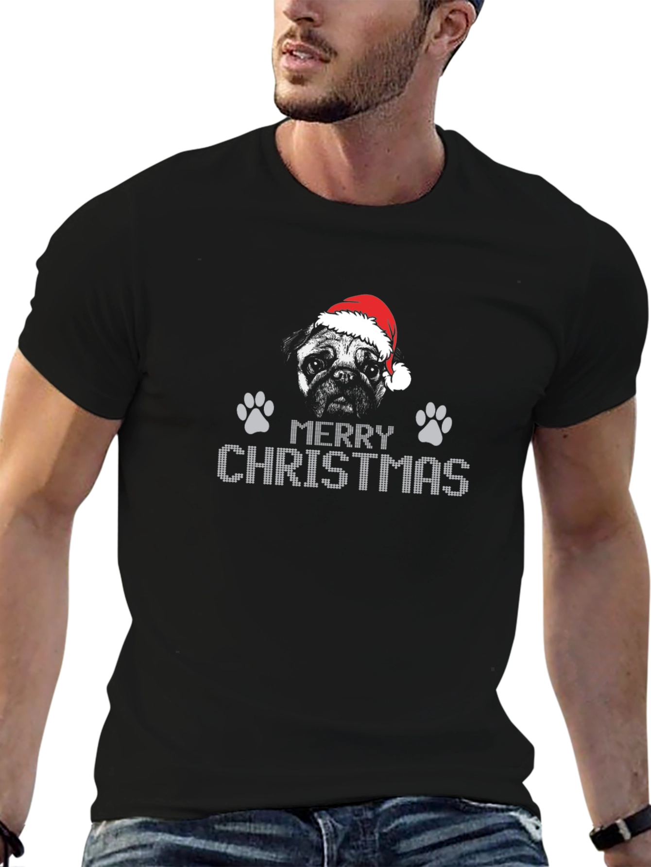 Pug Christmas T-Shirt