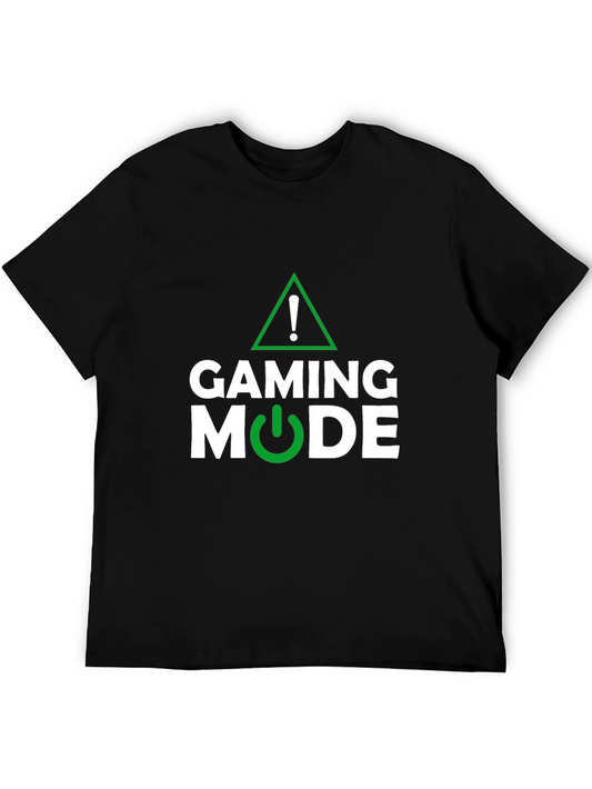 Gaming Mode T-Shirt - Black Gamer Apparel