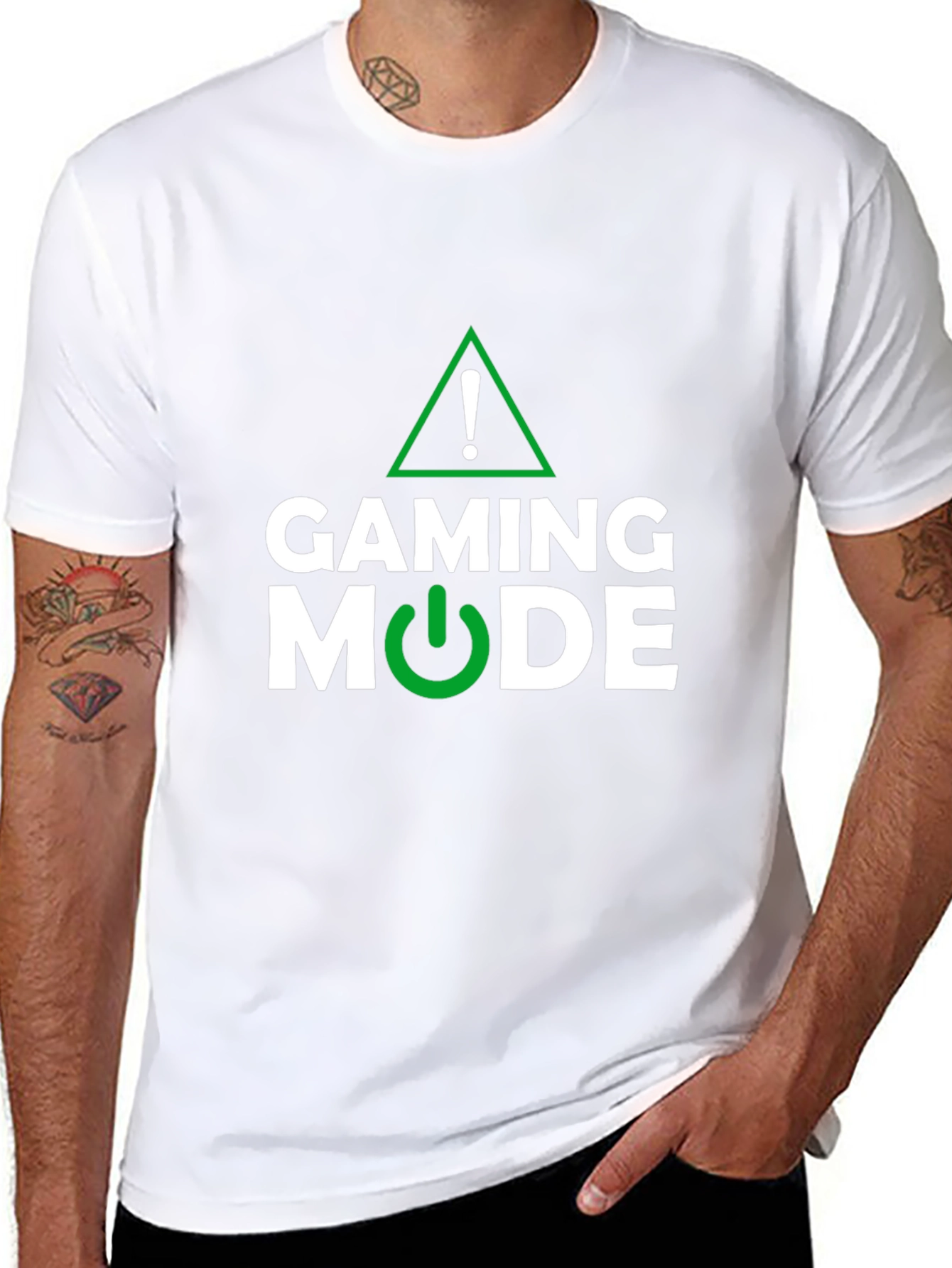 Gaming Mode T-Shirt - Black Gamer Apparel