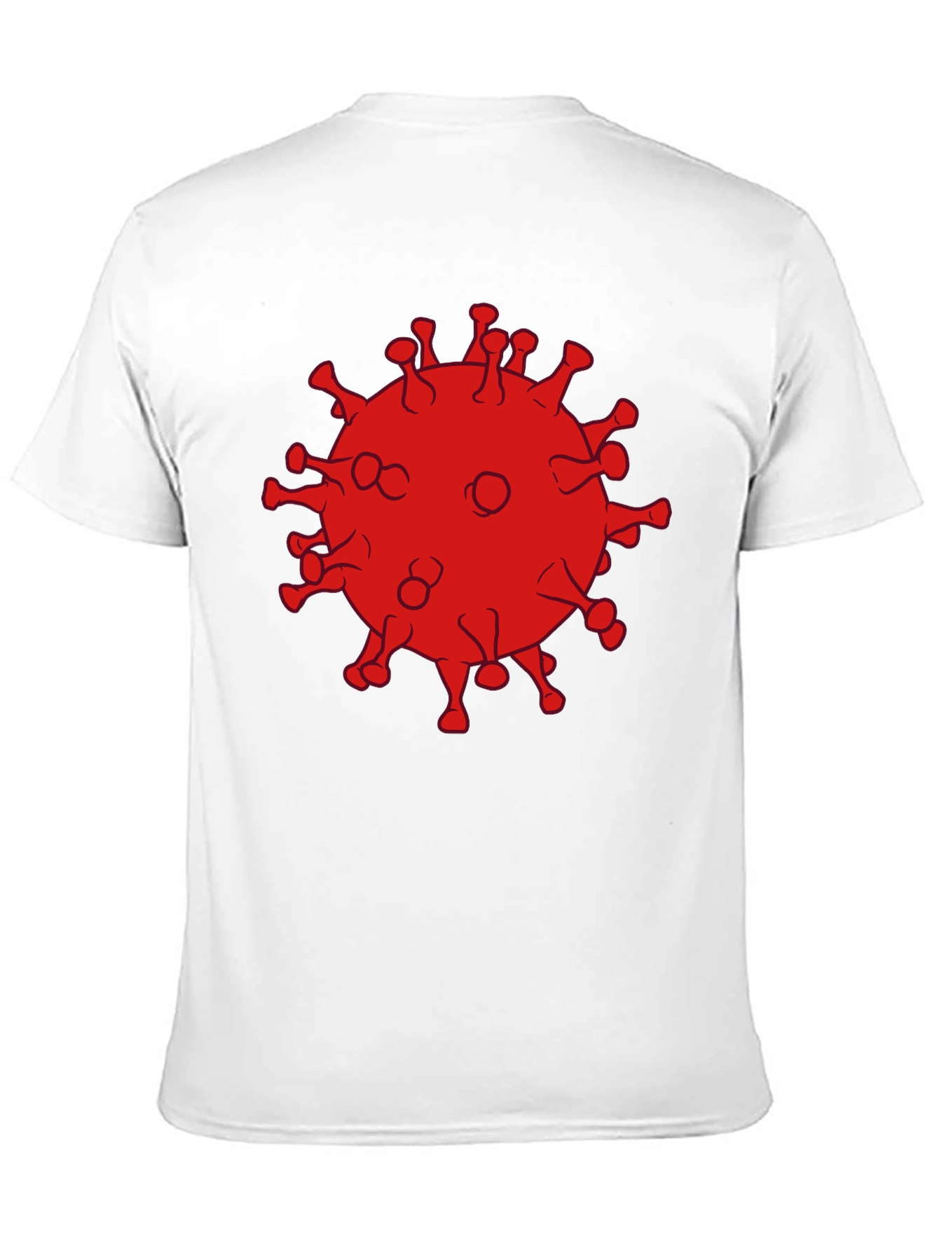 Corona Virus Graphic Black T-Shirt