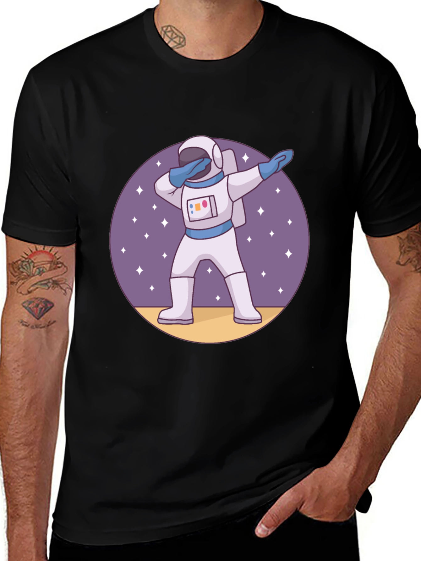 Astronaut Dab Graphic Tee