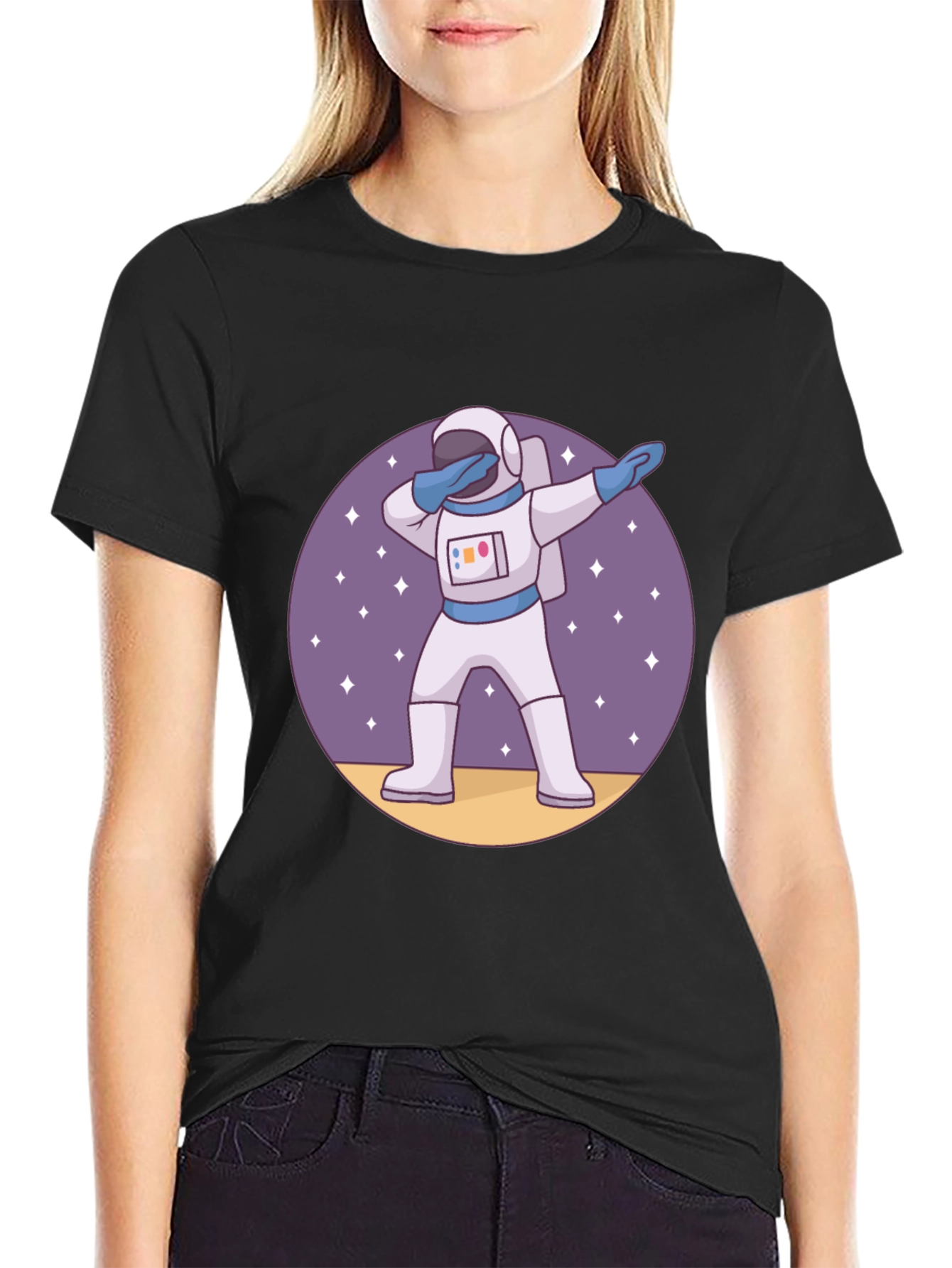 Astronaut Dab Graphic Tee