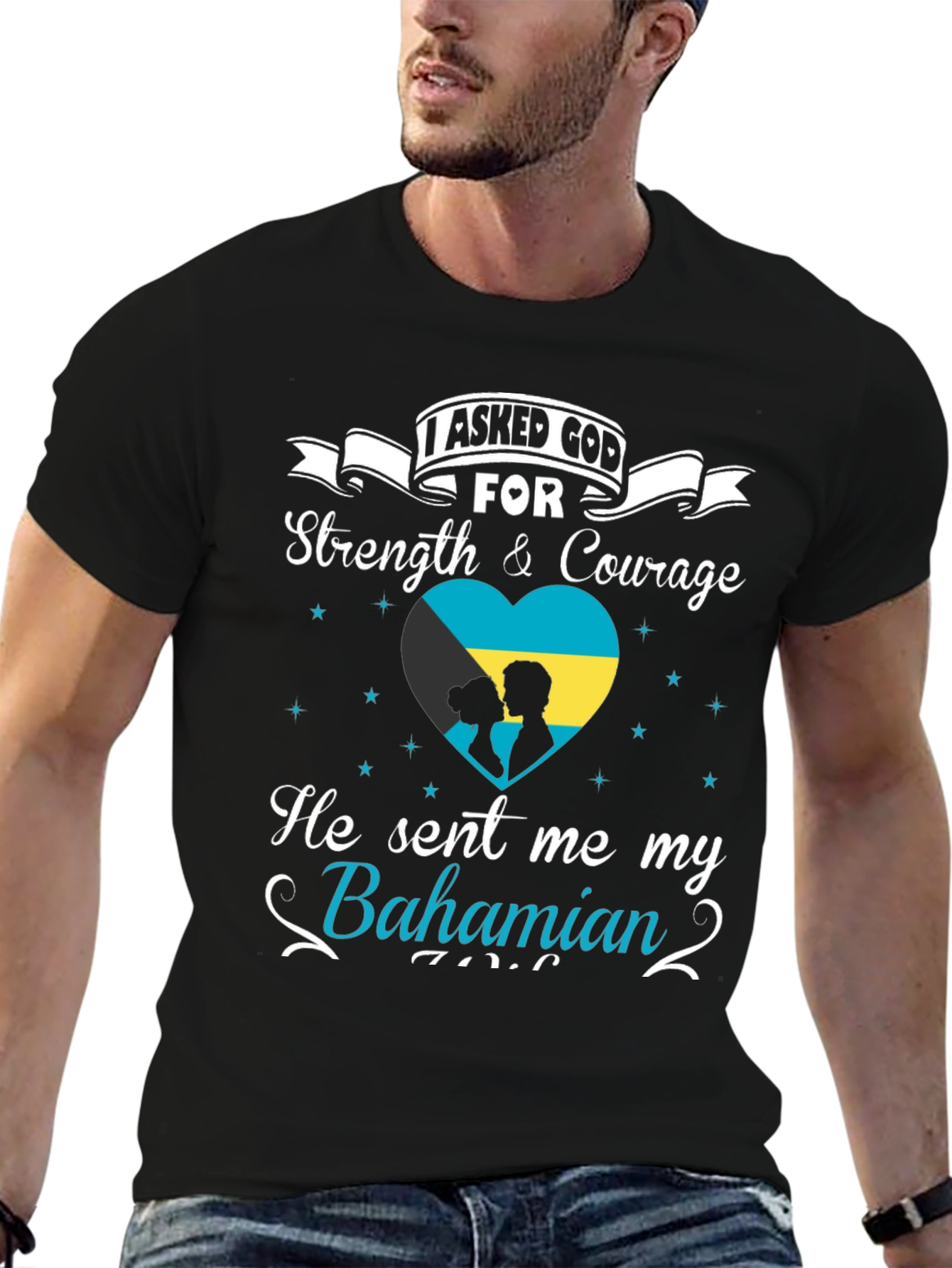 Bahamian Pride T-Shirt - Strength & Courage Tee