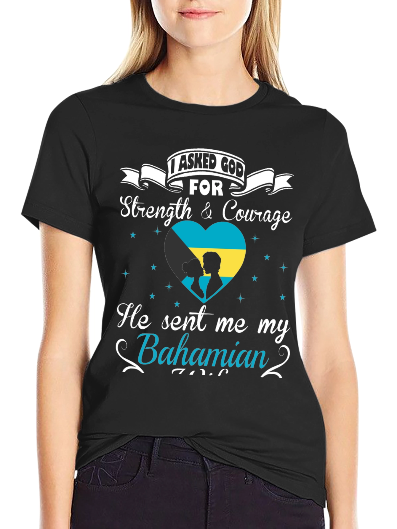 Bahamian Pride T-Shirt - Strength & Courage Tee
