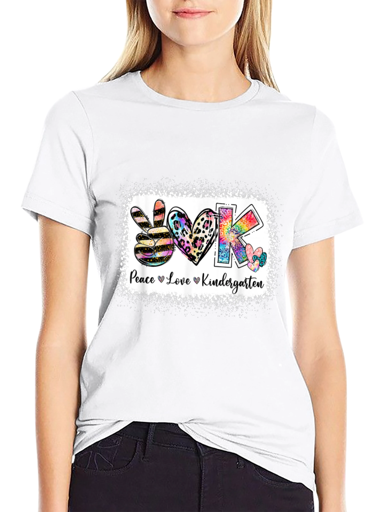 Peace Love Kindergarten T-Shirt