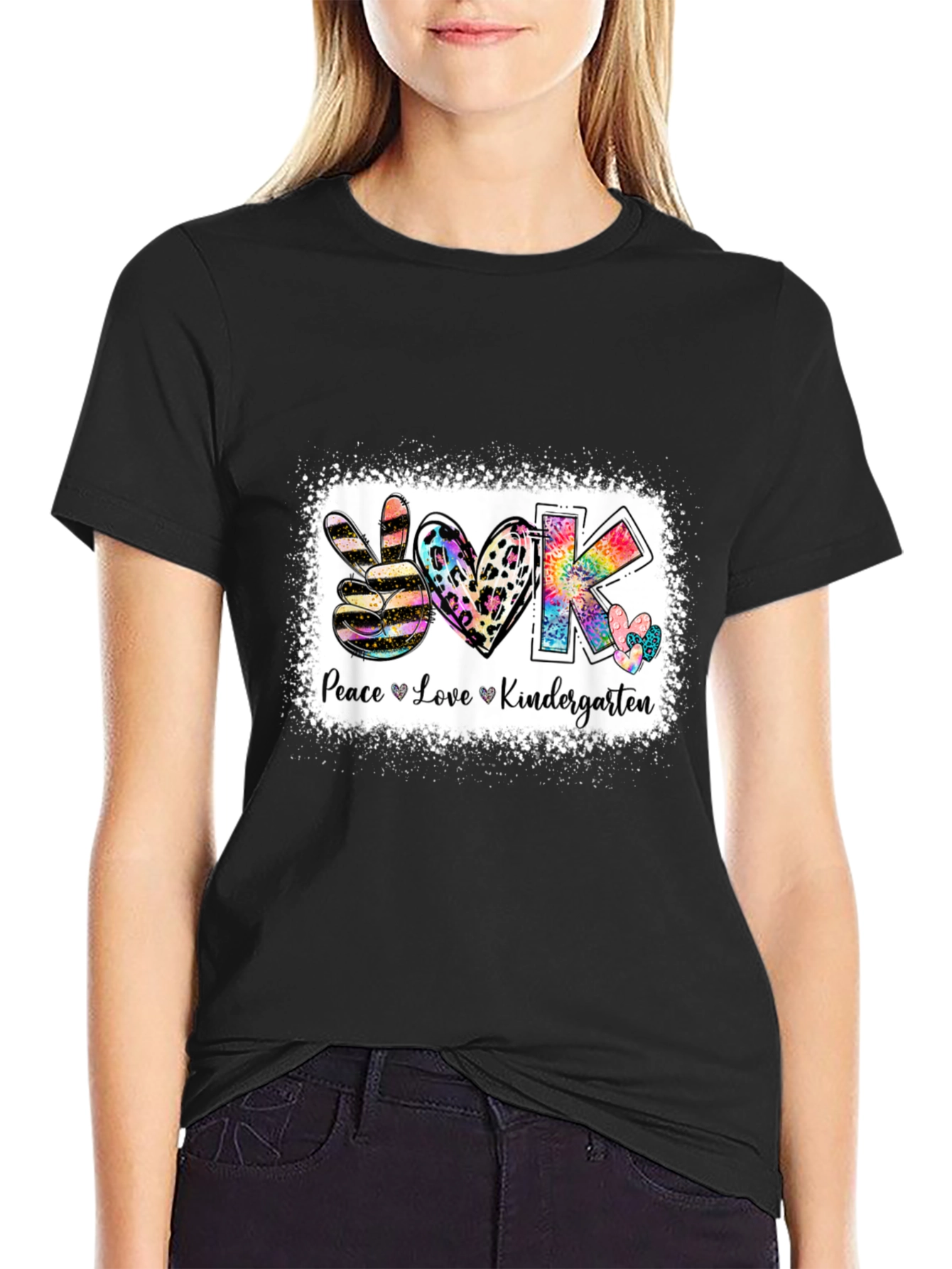 Peace Love Kindergarten T-Shirt