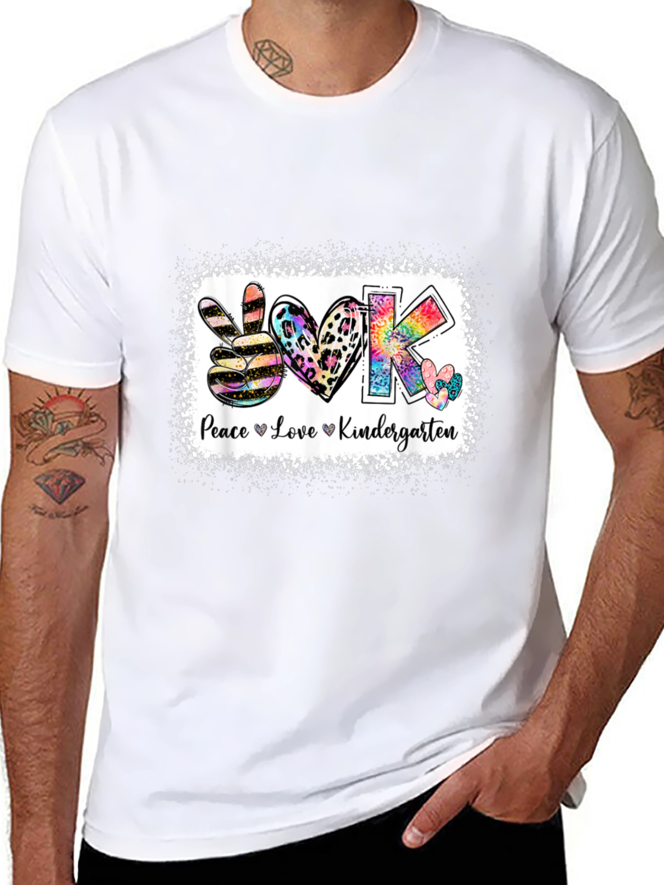Peace Love Kindergarten T-Shirt