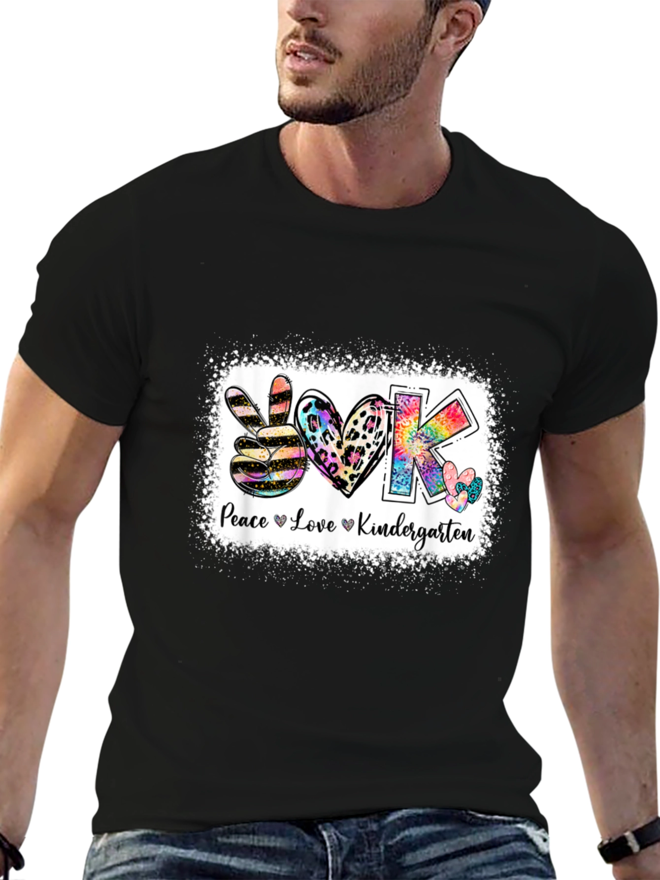 Peace Love Kindergarten T-Shirt