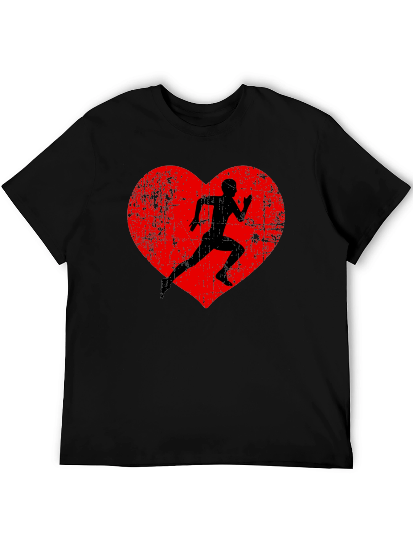 Runner Heart Graphic T-Shirt