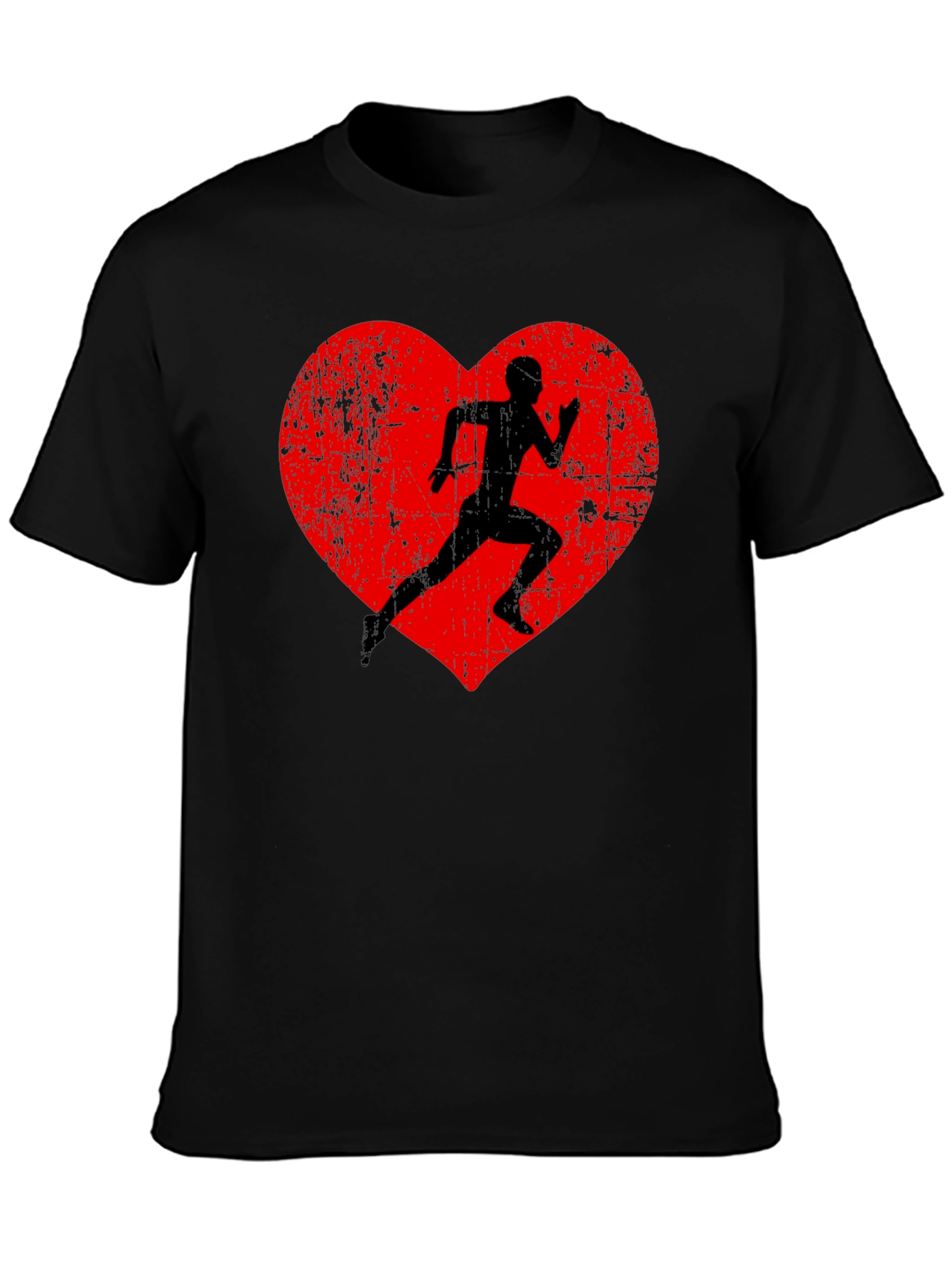 Runner Heart Graphic T-Shirt