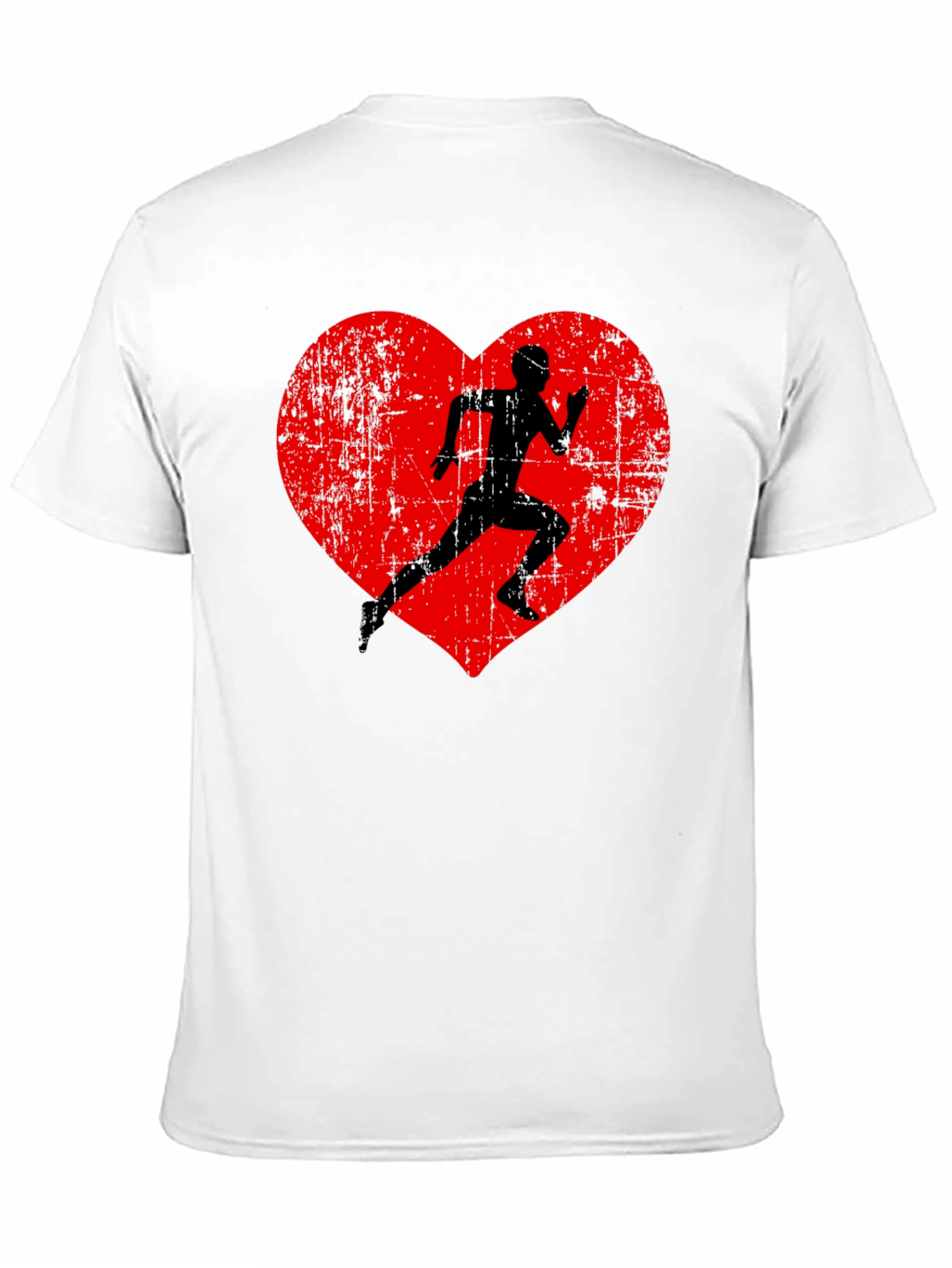Runner Heart Graphic T-Shirt