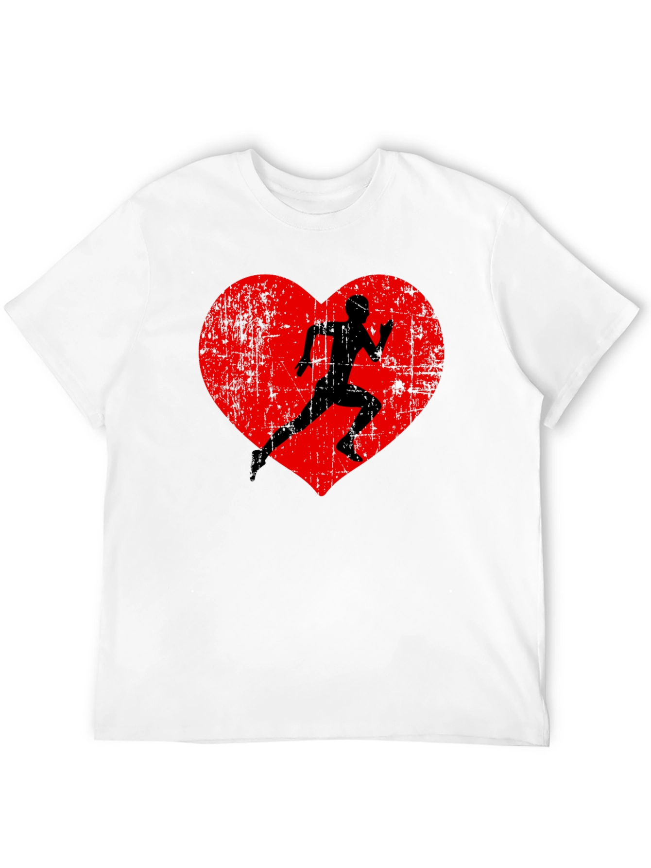 Runner Heart Graphic T-Shirt