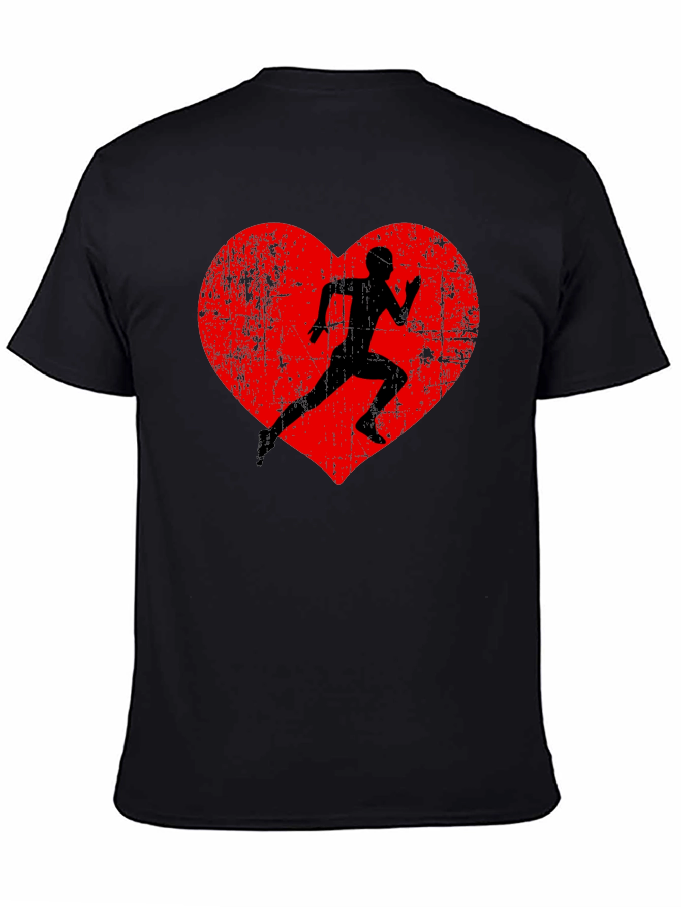 Runner Heart Graphic T-Shirt