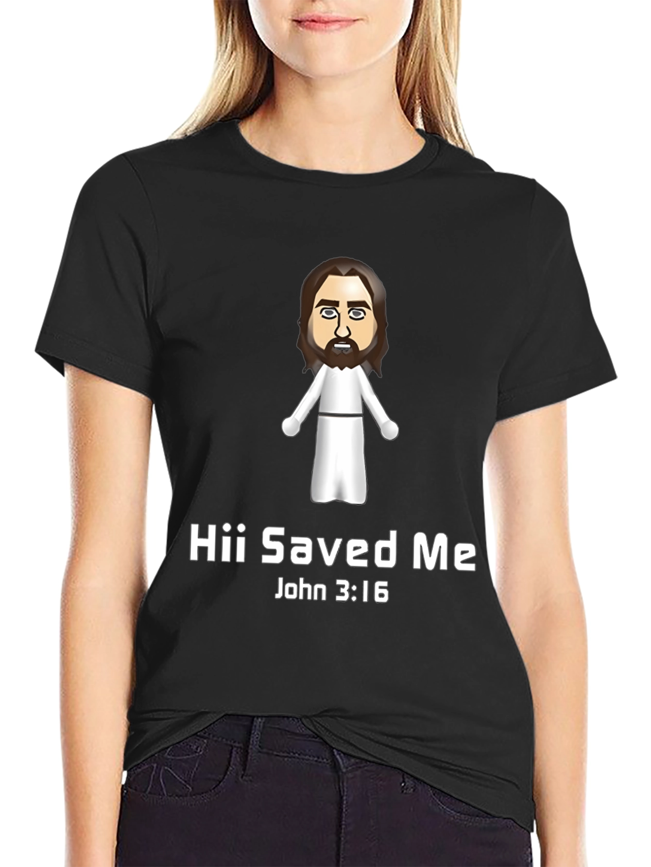 Hii Saved Me T-Shirt - John 3:16