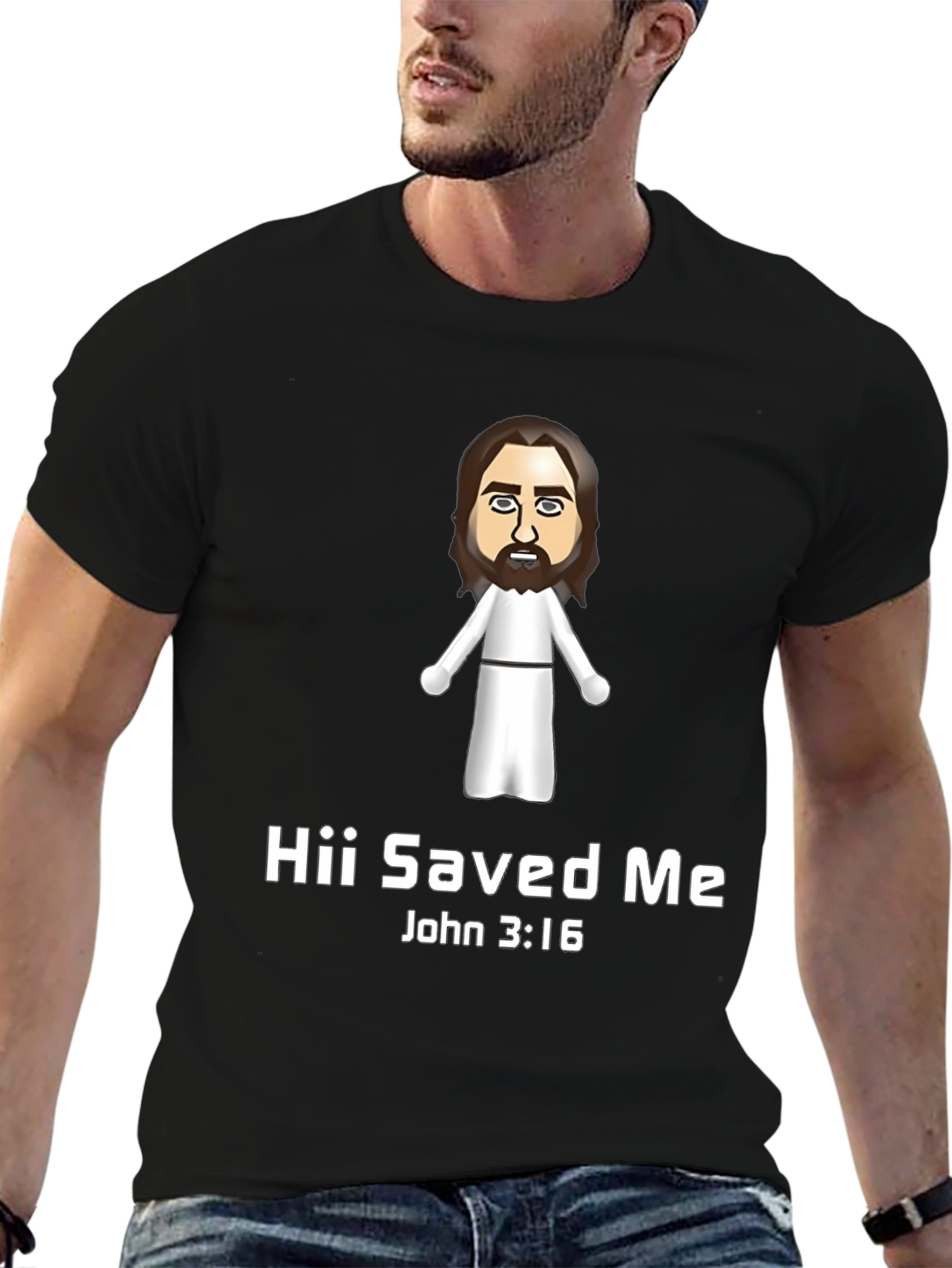 Hii Saved Me T-Shirt - John 3:16