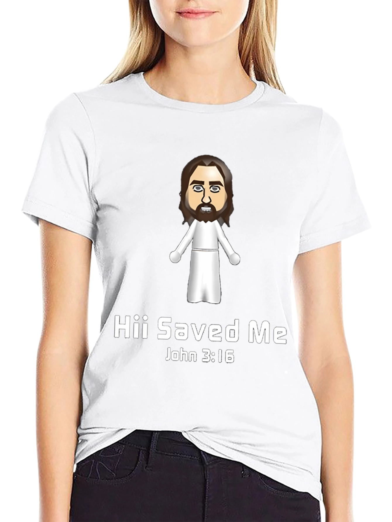 Hii Saved Me T-Shirt - John 3:16