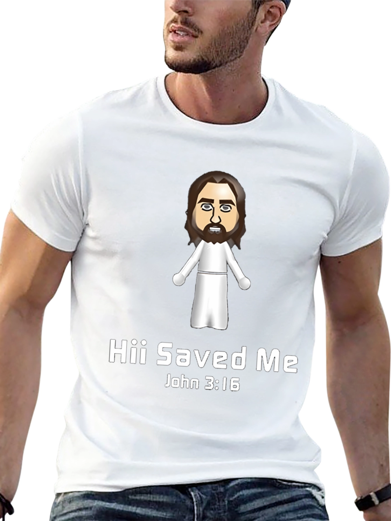 Hii Saved Me T-Shirt - John 3:16