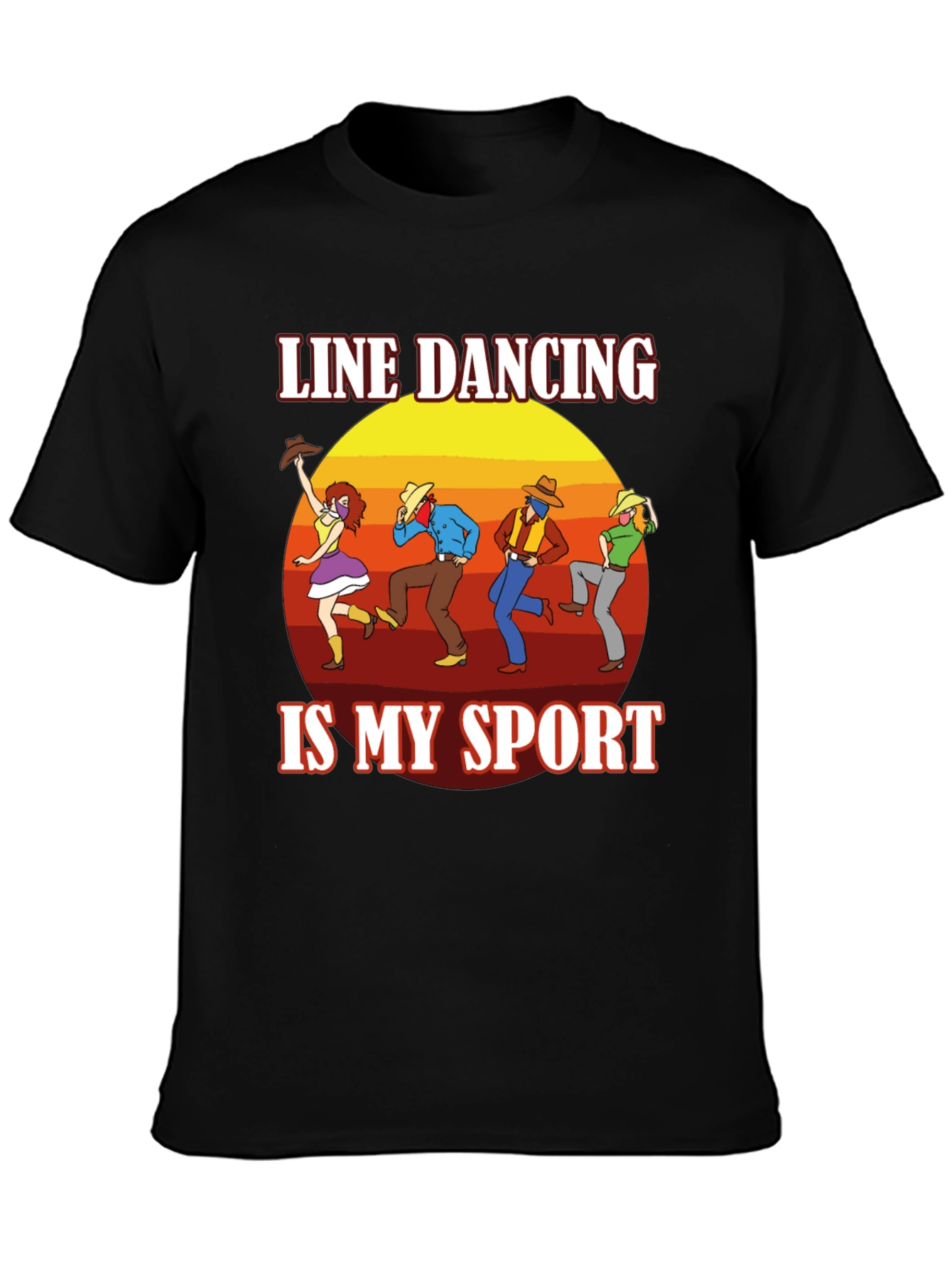 Line Dancing Is My Sport T-Shirt