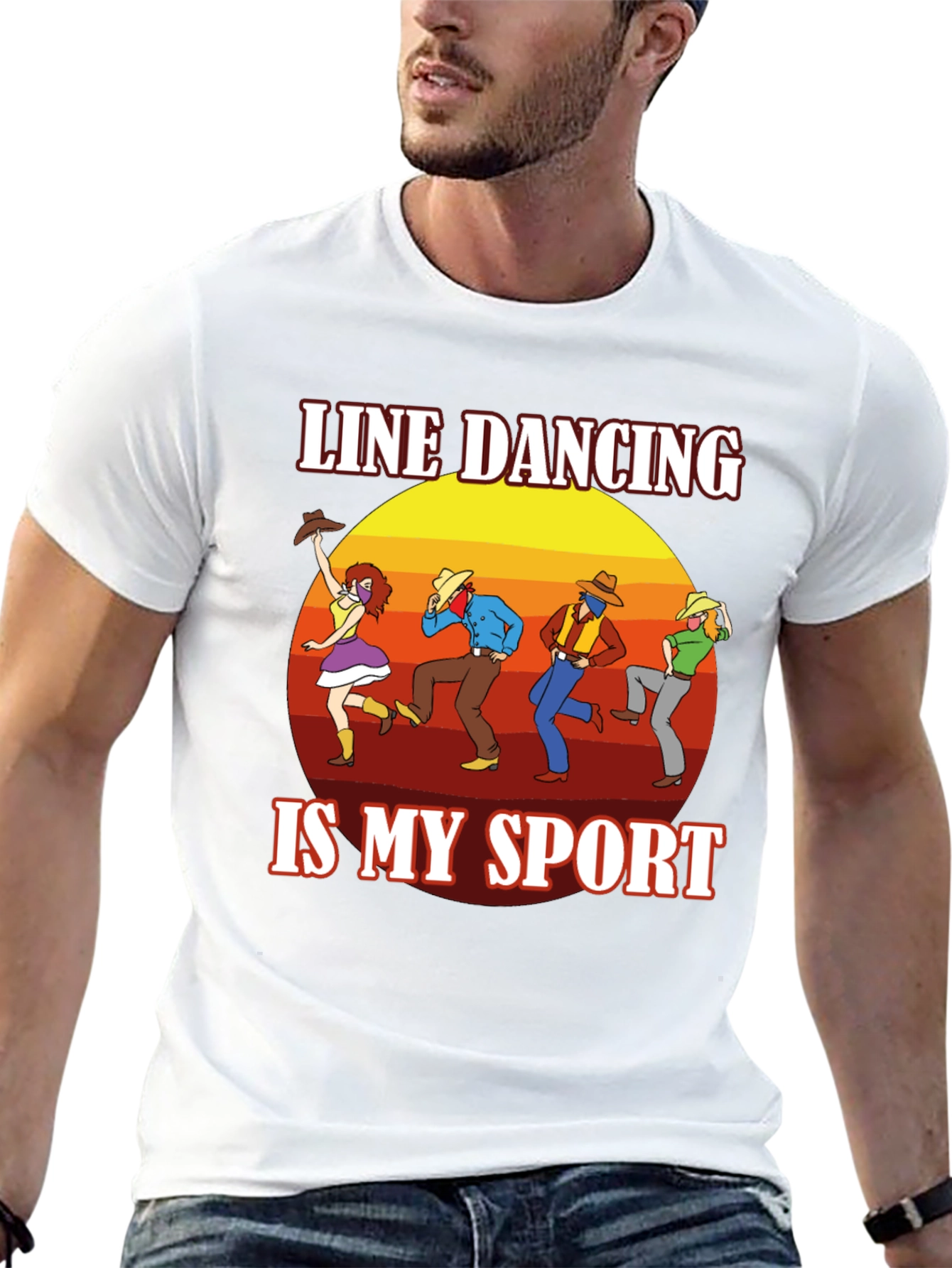 Line Dancing Is My Sport T-Shirt