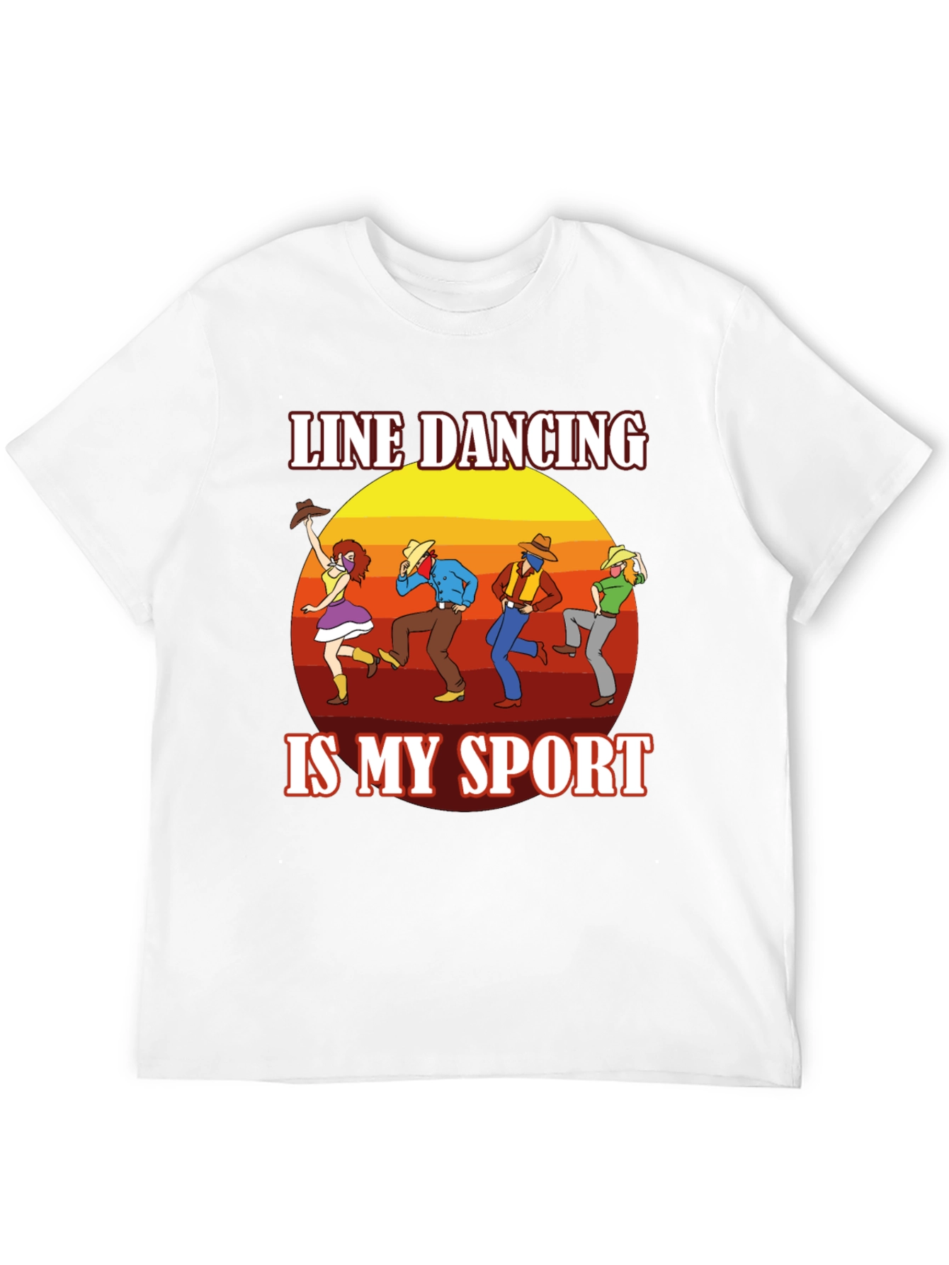 Line Dancing Is My Sport T-Shirt